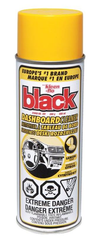 NETTOYANT POUR TABLEAU DE BORD NOIR