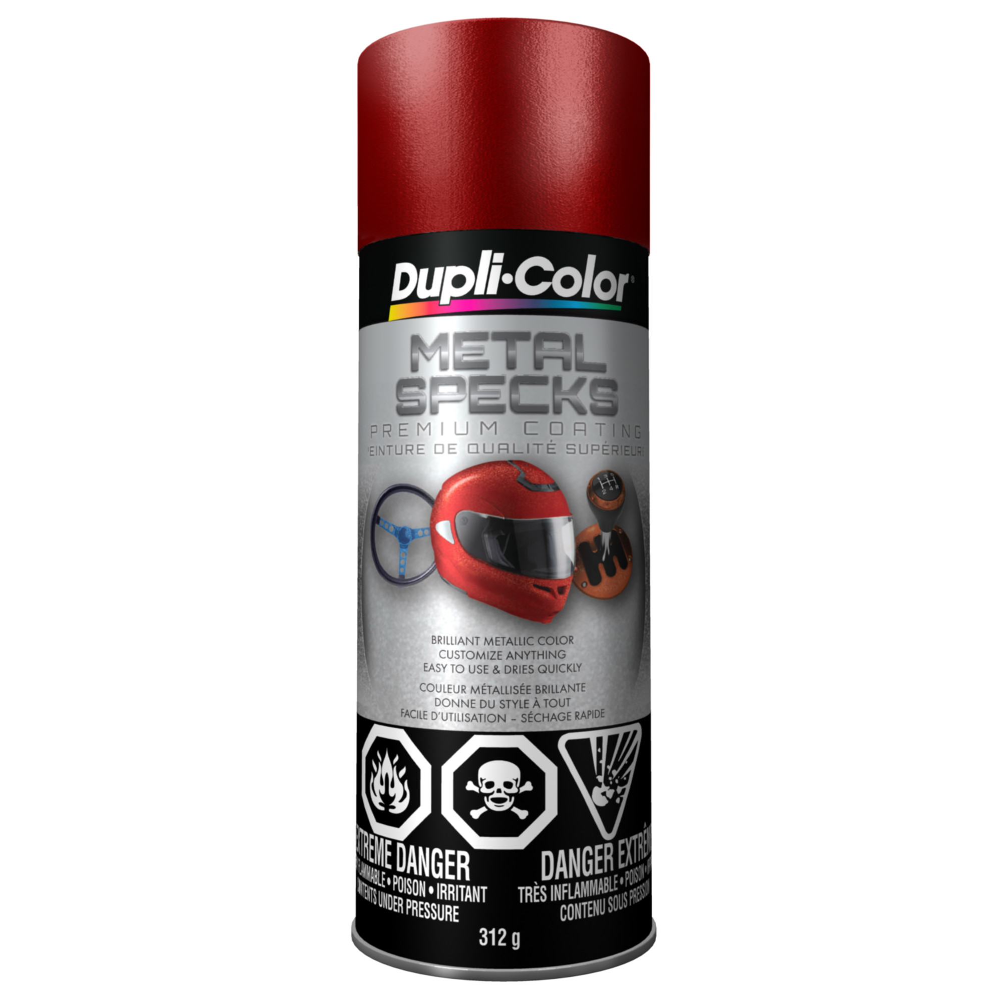Metal Specks Single 311 g Coating Retro Red