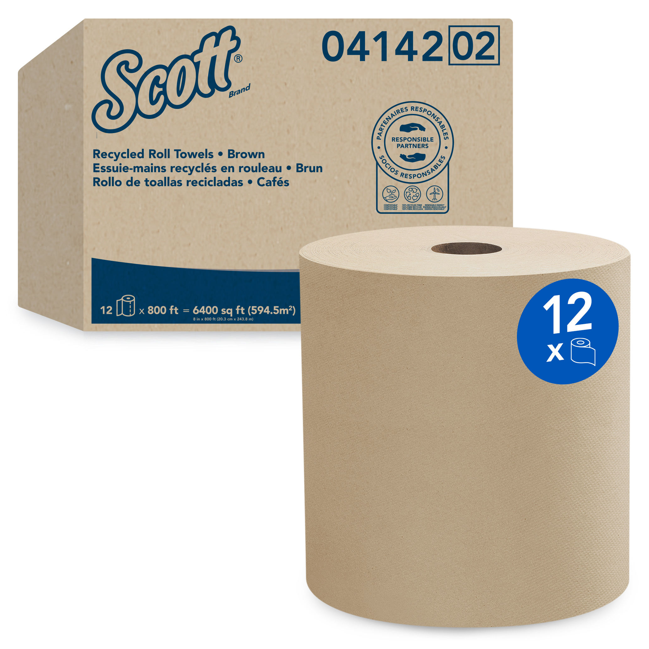 Scott® Essential Hard Roll Paper Towels