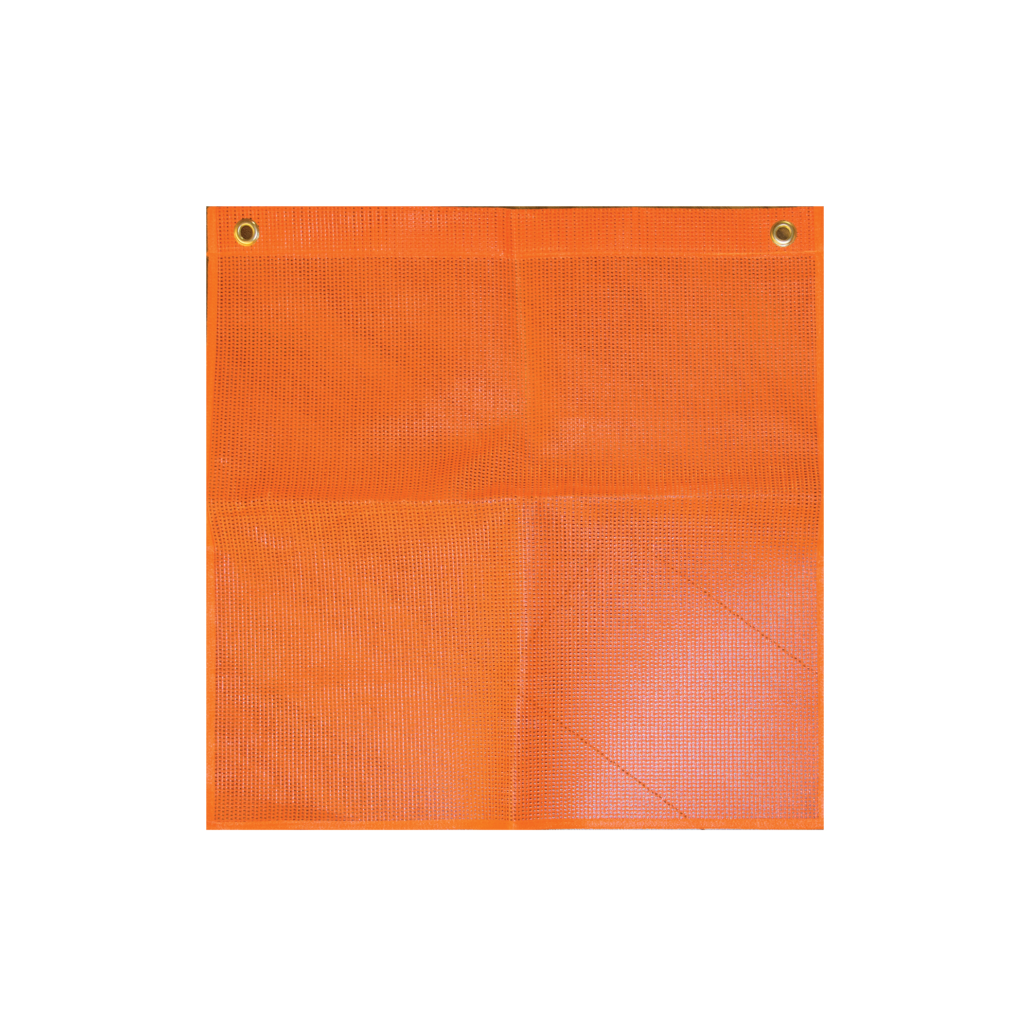 MAILLE ORANGE FLUO 18 POUCES X 18 POUCES