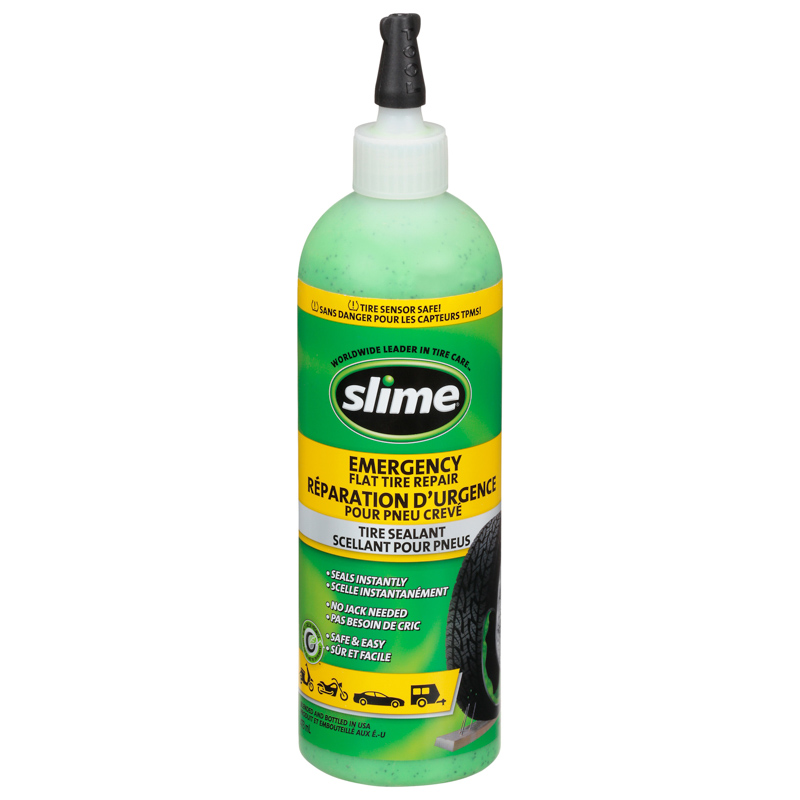 Slime® Emergency Tire Sealant - Tpms Safe - 473ml