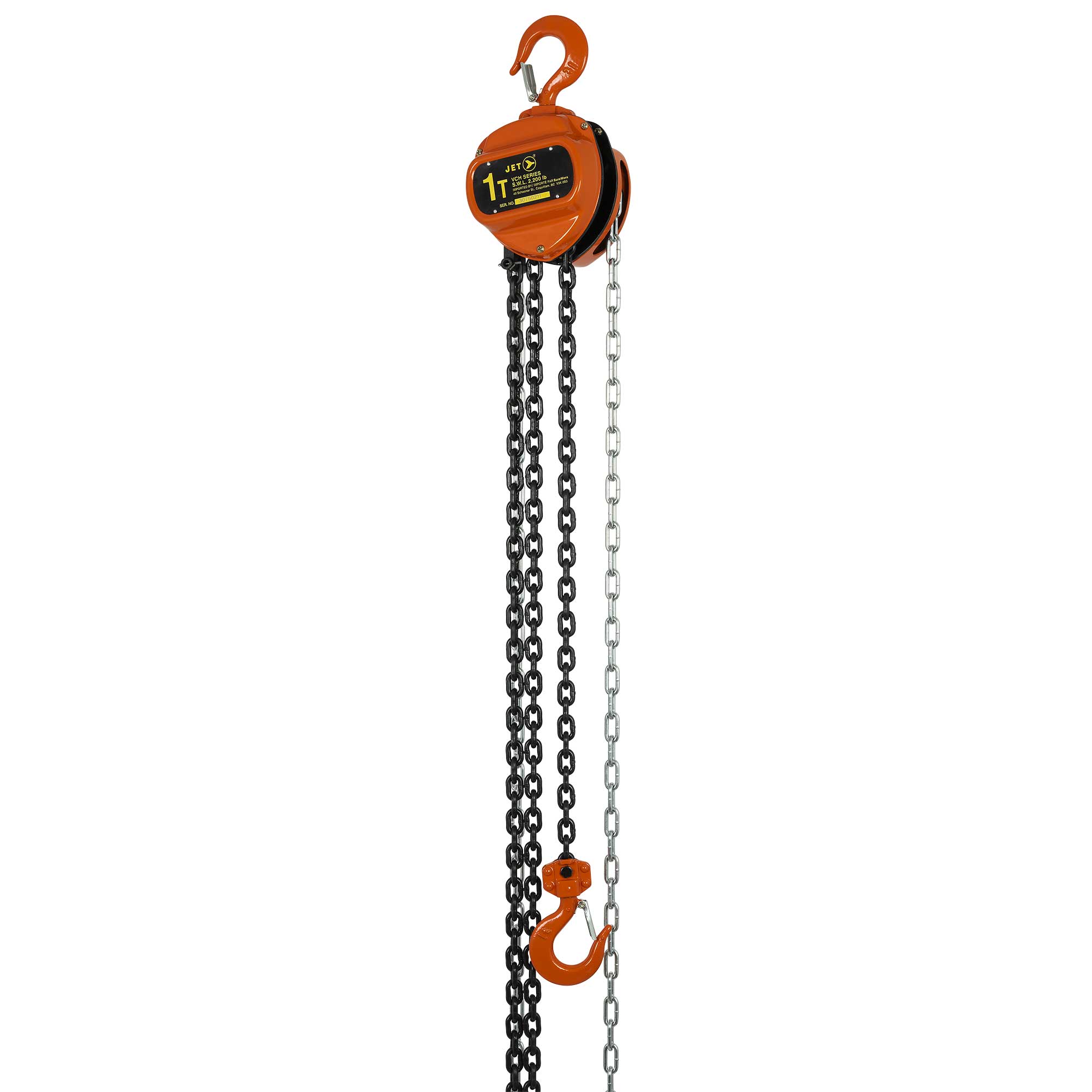1 Ton 10' Lift VCH Series Chain Hoist