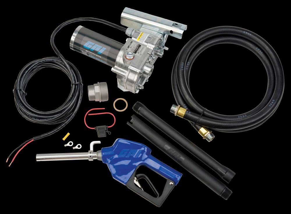 PUMP, FUEL 12V 18GPM, AUTO 3/4", SPIN COLLAR