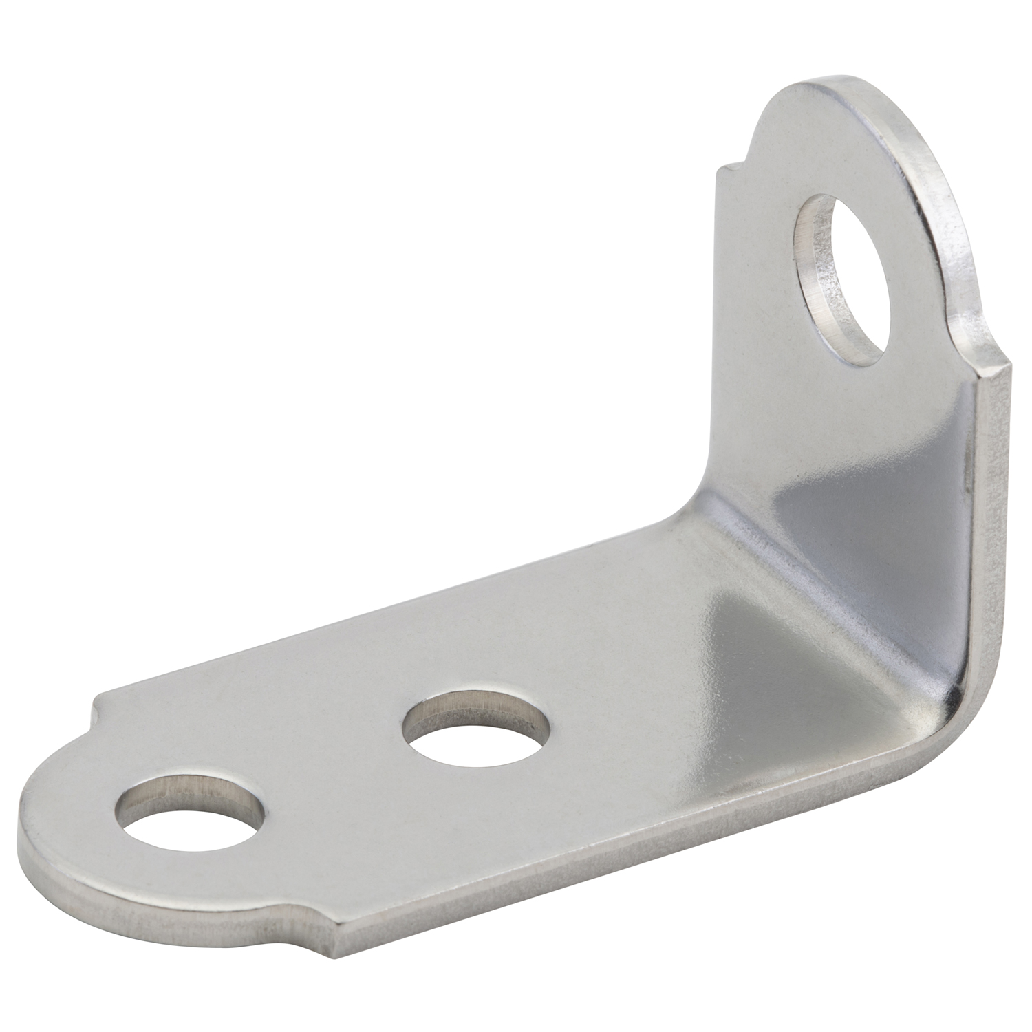 Supports en « L » à trous traversants en acier inoxydable