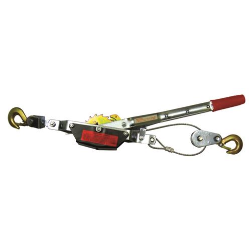 Cable Pullers with Winch 2 Ton 5/32-in Cable Dia. 7.21-ft Travel