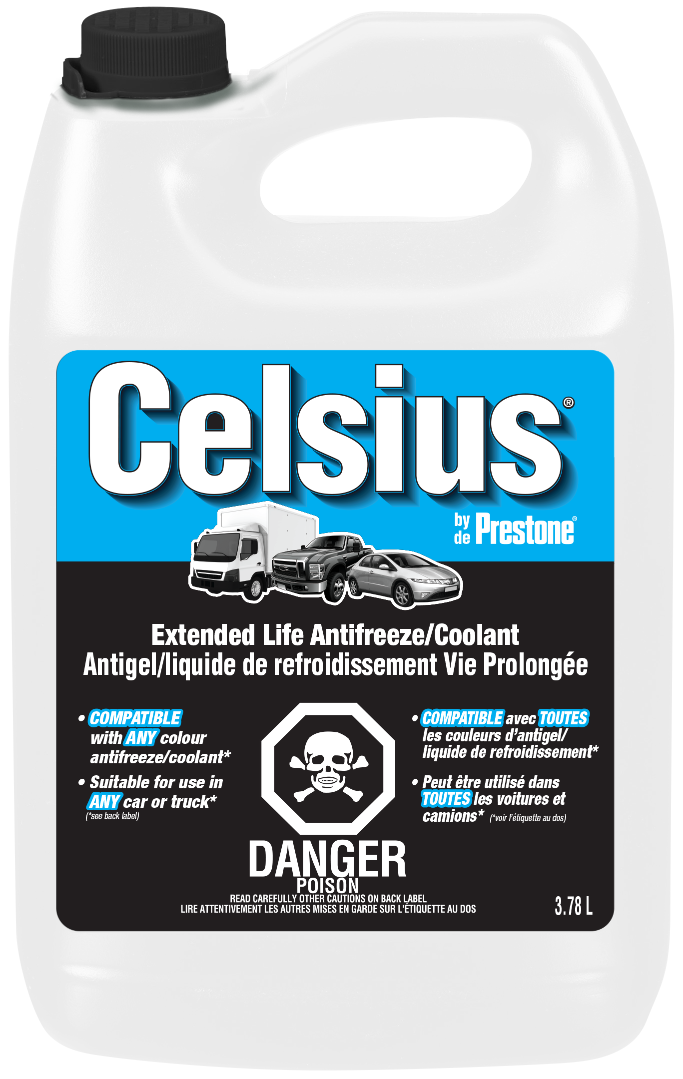 Celsius® Extended Life Antifreeze/Coolant - 3.78 L