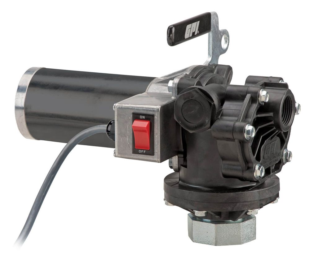 POMPE, CARBURANT 115 V 12 GAL/MIN, AUTOMATIQUE 3/4 «, COLLIER DE ROTATION