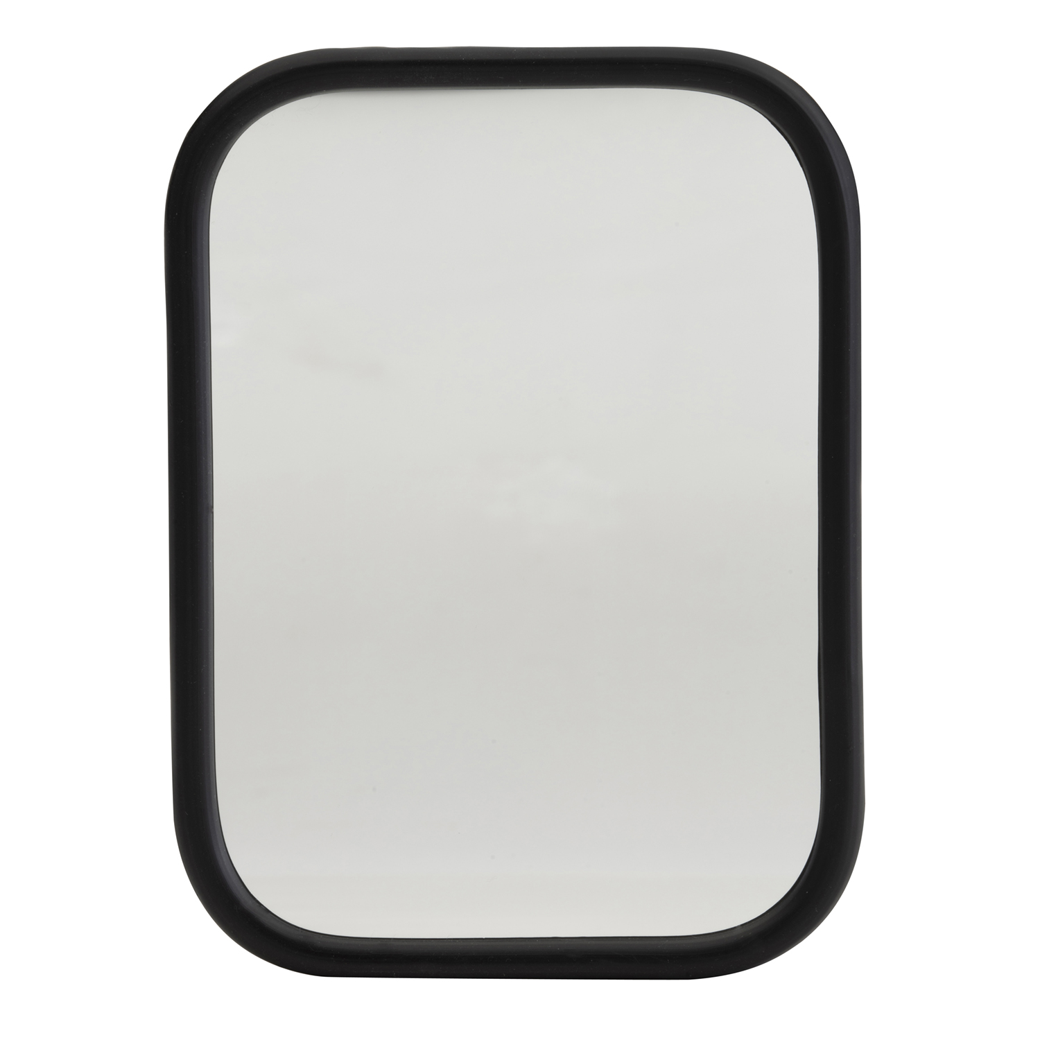 Mirror, Black, RolLED-Rim With Ball Swivel
