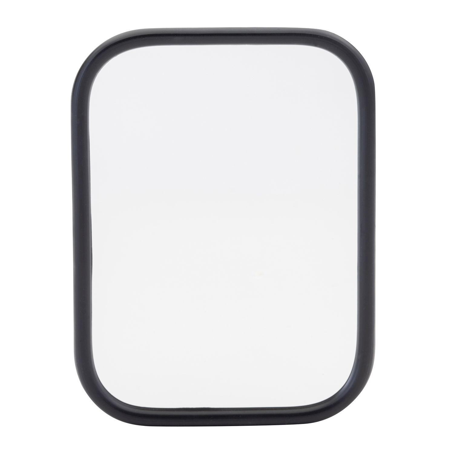 Mirror, Stainless Steel, RolLED-Rim With Ball Swivel