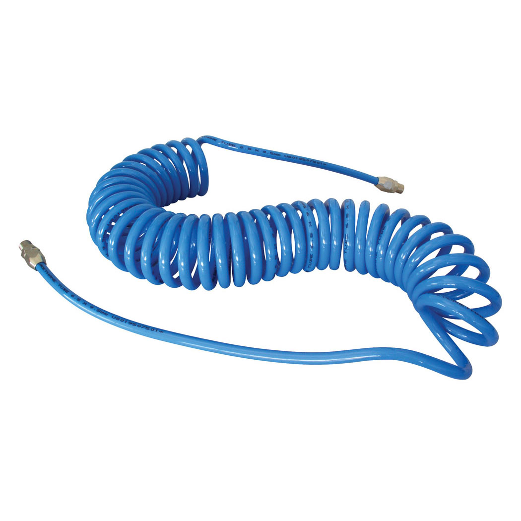 Polyurethane Coiled Hose 1/4 Id 25 Feet