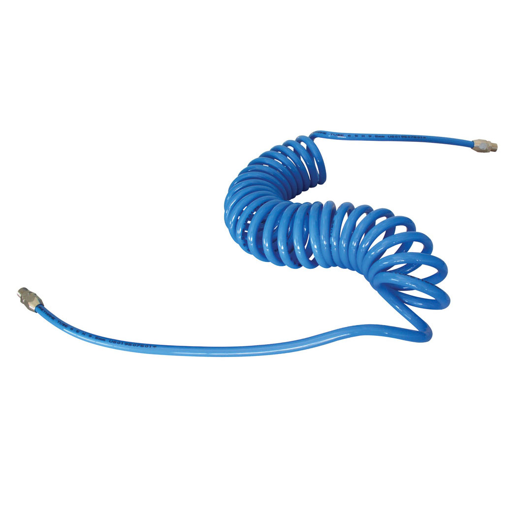 Polyurethane Coiled Hose 3/8 Id 25 Feet