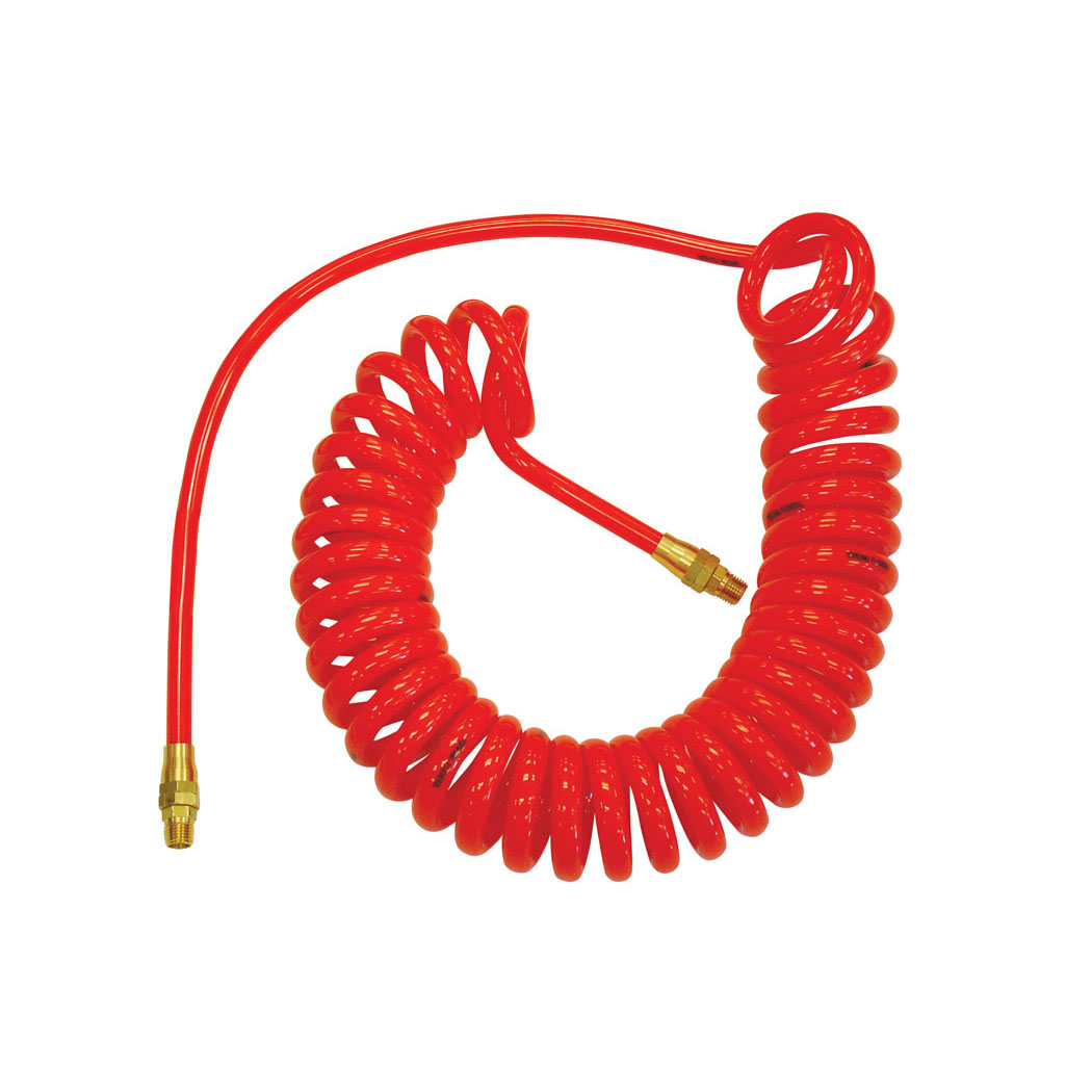 Polyurethane Coiled Hose 1/4 Id 25 Feet
