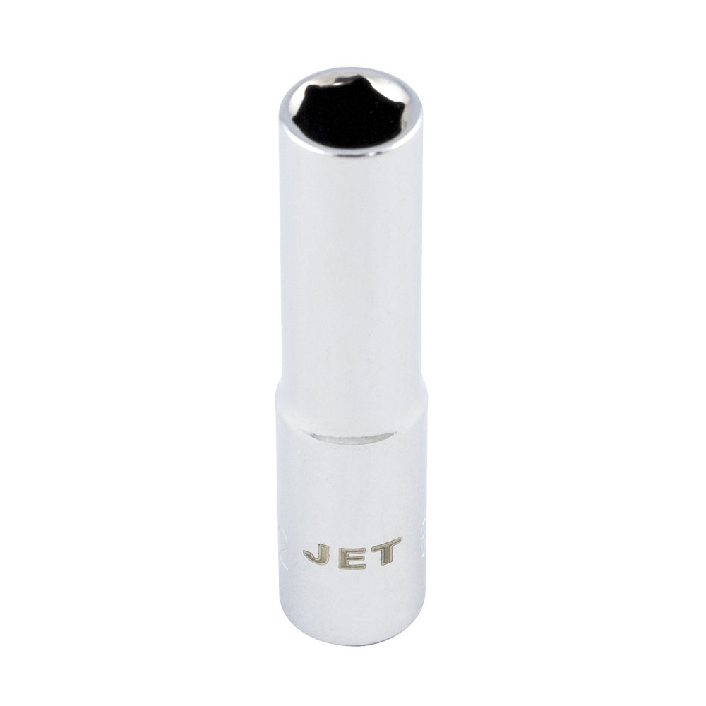 1/4" DR x 1/4" Deep Chrome Socket - 6 Point