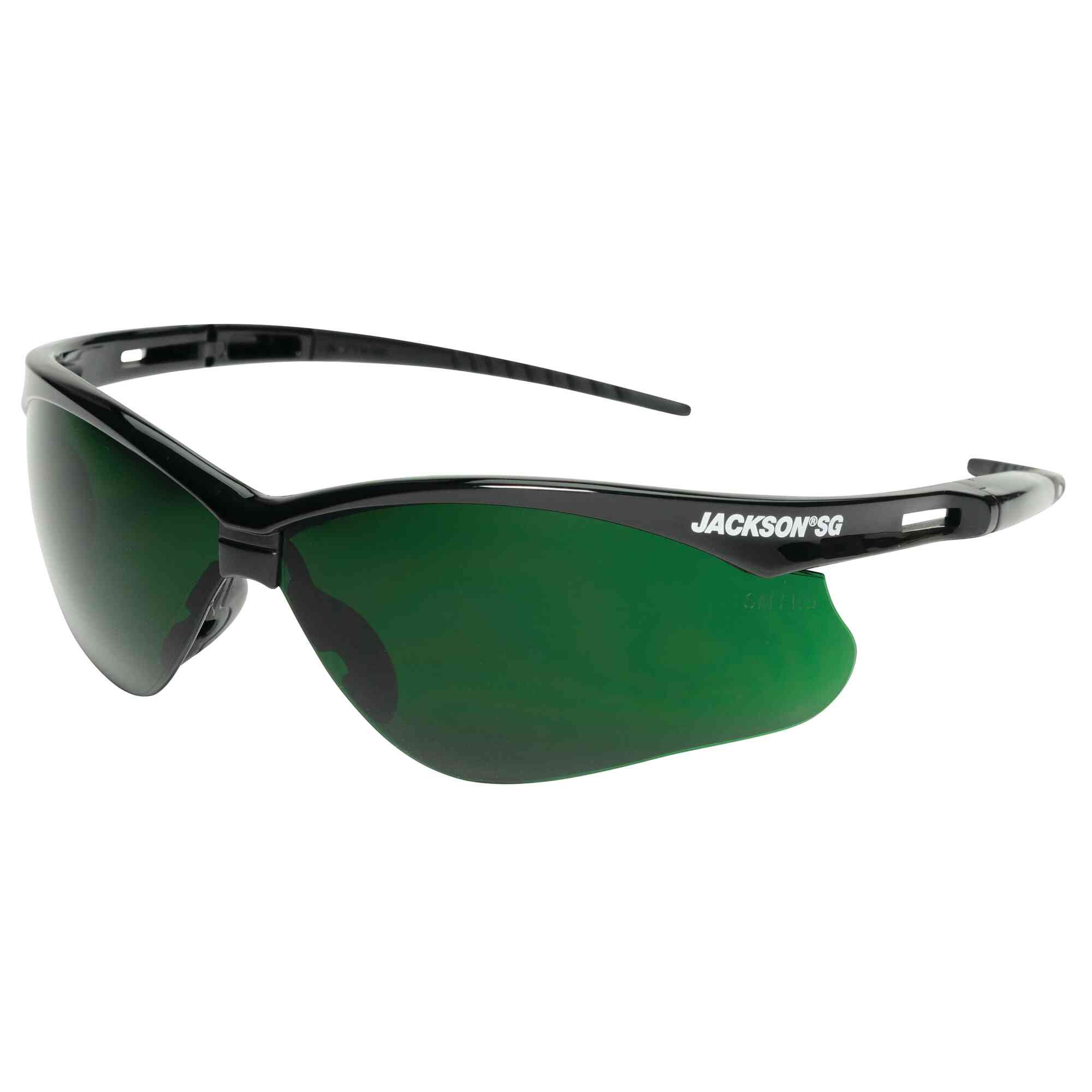 Jackson Safety - Lunettes de sécurité Jackson SG - Monture noire - Lentille à revêtement dur anti-rayures Shade 5.0 IR