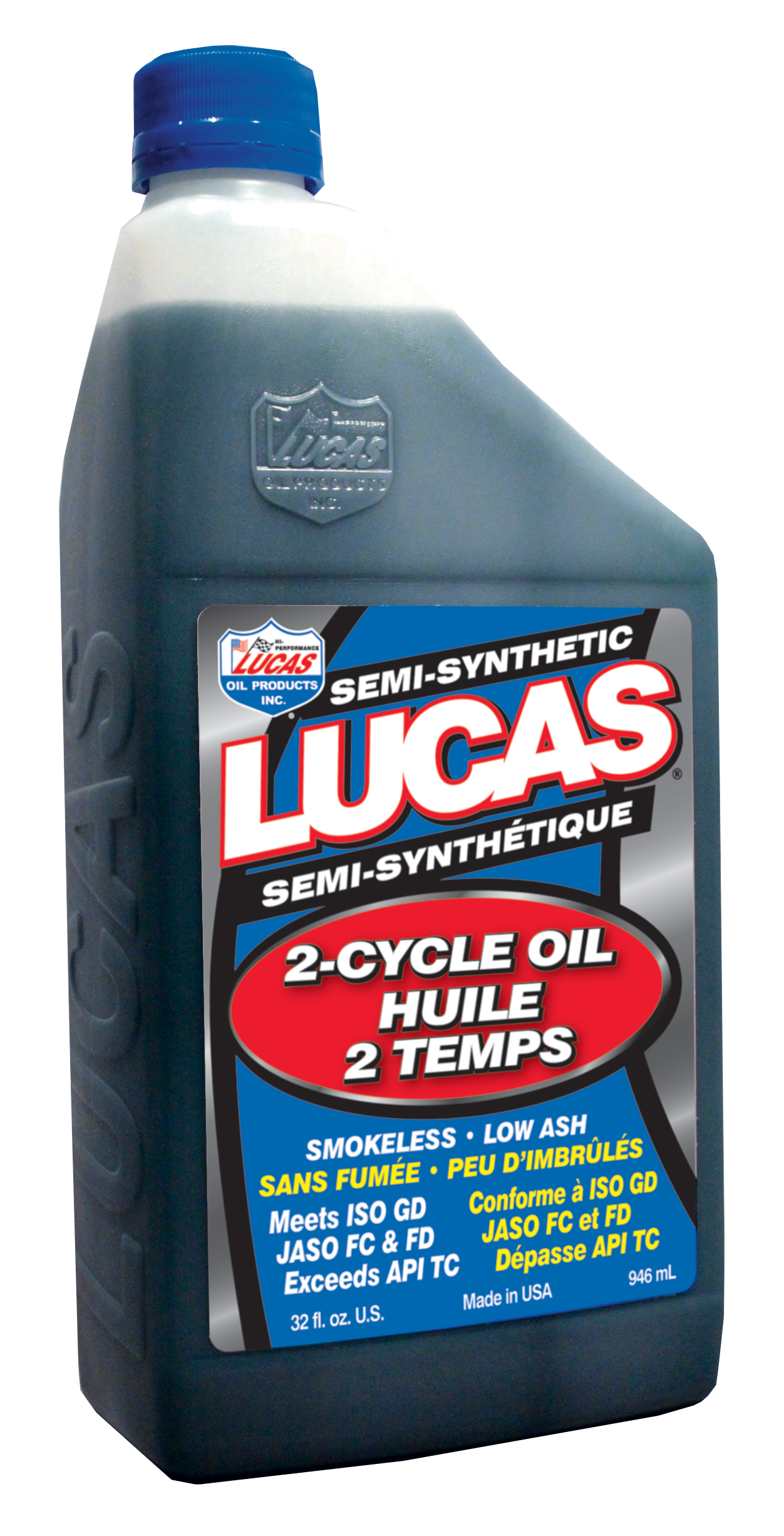 Semi-Synthetic 2-Cycle Oil - 946 mL