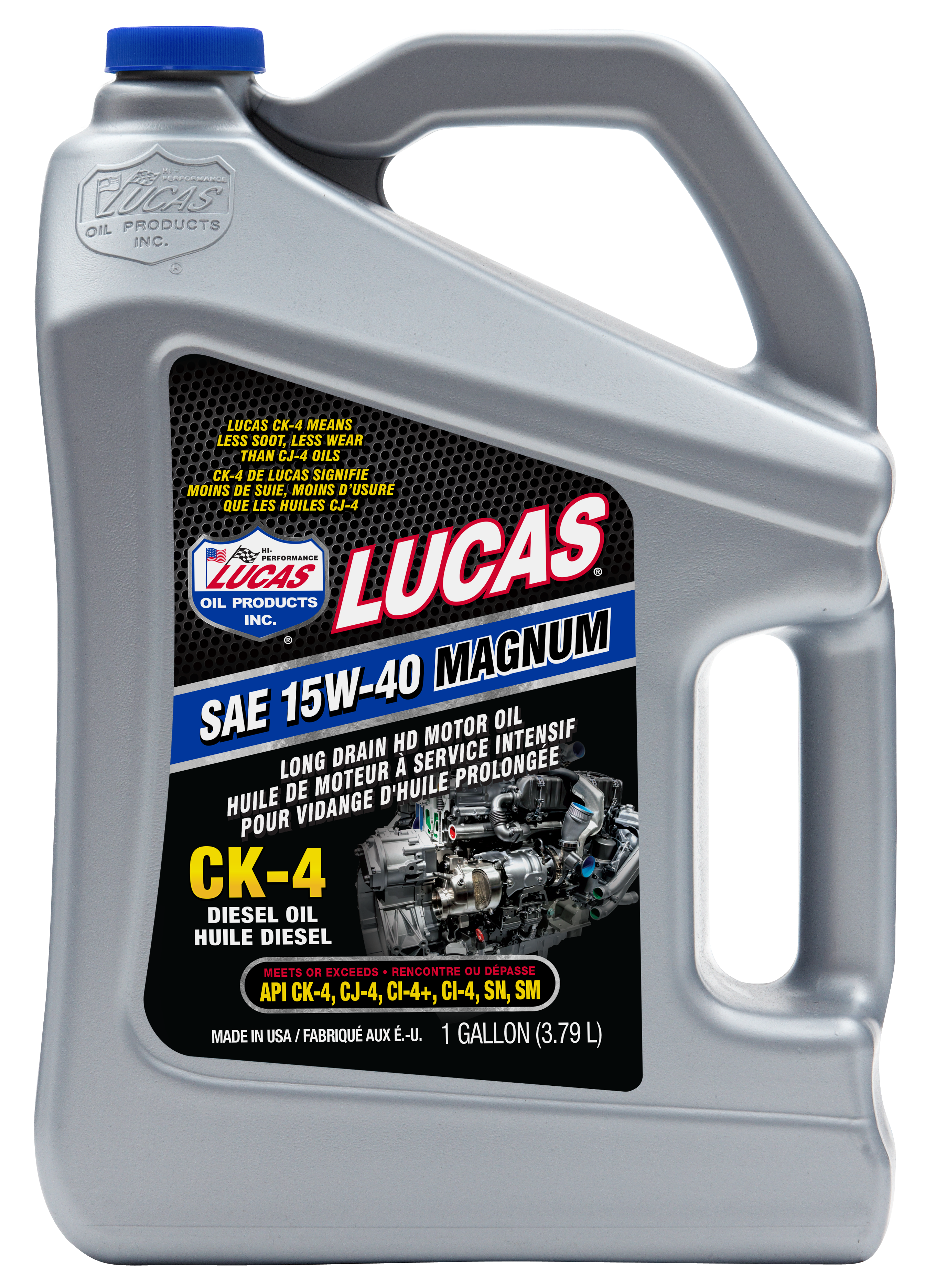 Huile pour camions SAE 15W40 CK-4, 3,786 L