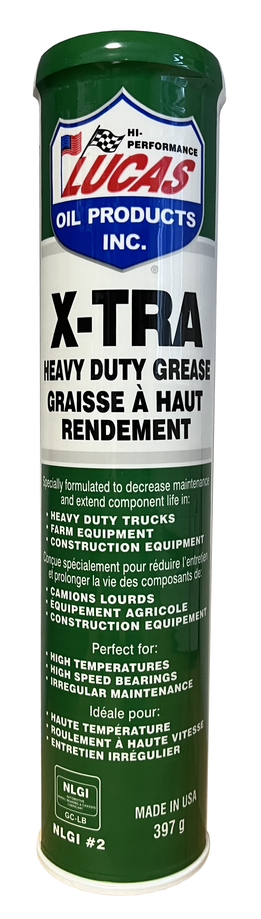 Graisse à usage intensif X-Tra, cartouche de 411 g