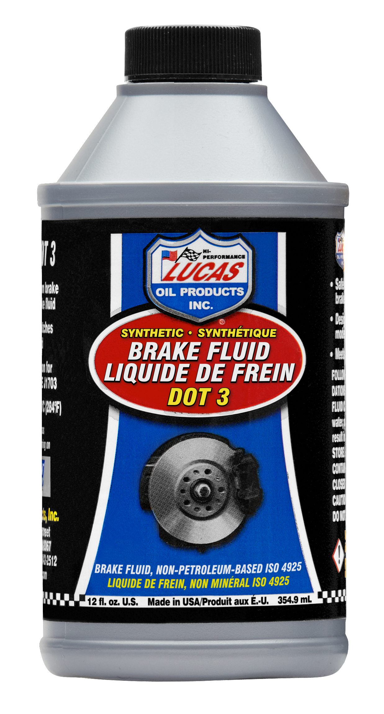 DOT 3 Synthetic Brake Fluid - 355 ml