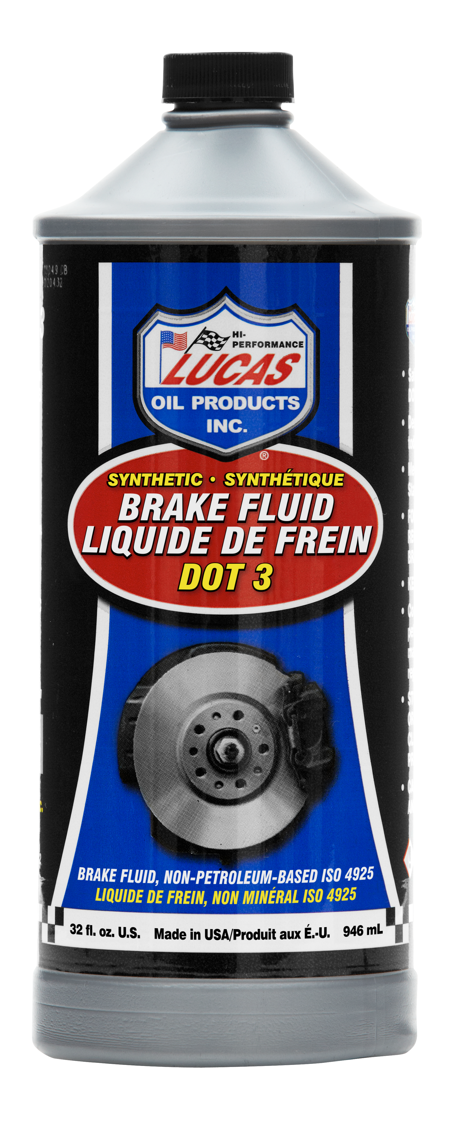 DOT 3 Synthetic Brake Fluid - 946 ml