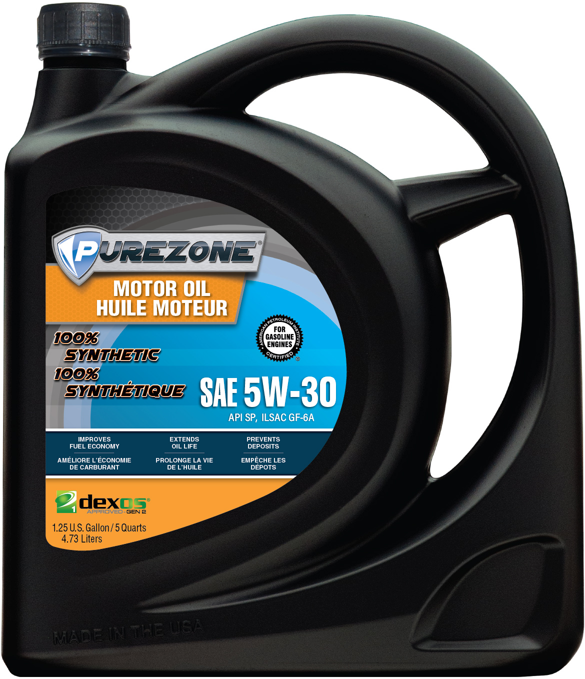 Synthetic Engine Oil 5W30 dexos 1™ GEN2 - 4.73 L