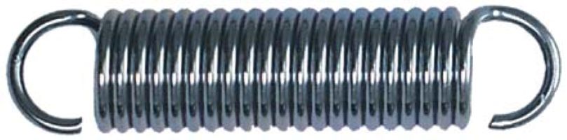 Ressort d'extension C-251 16 L x 1-1/8 OD x 0,105 fil