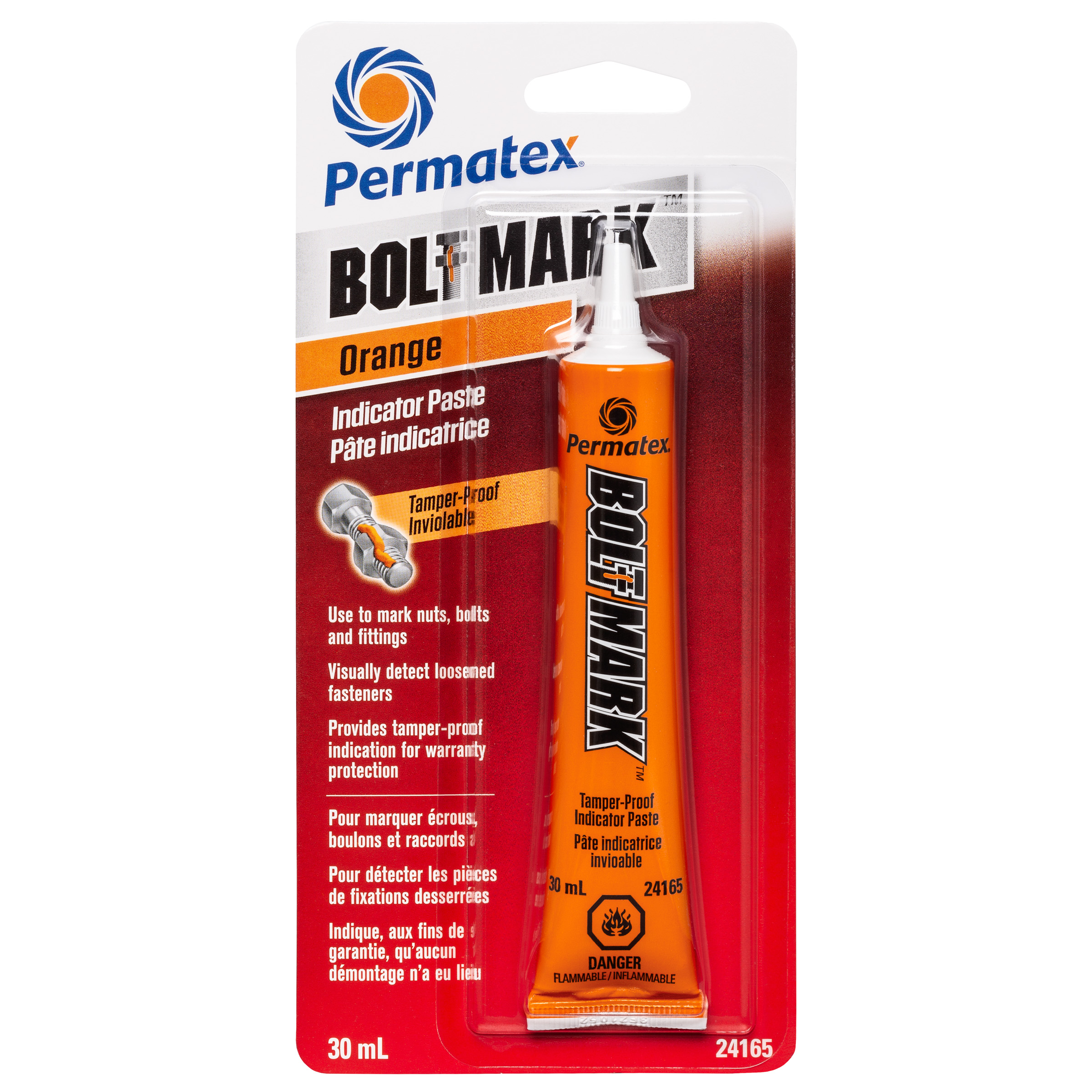 Permatex Bolt Mark Orange Indicator Paste - 30ml