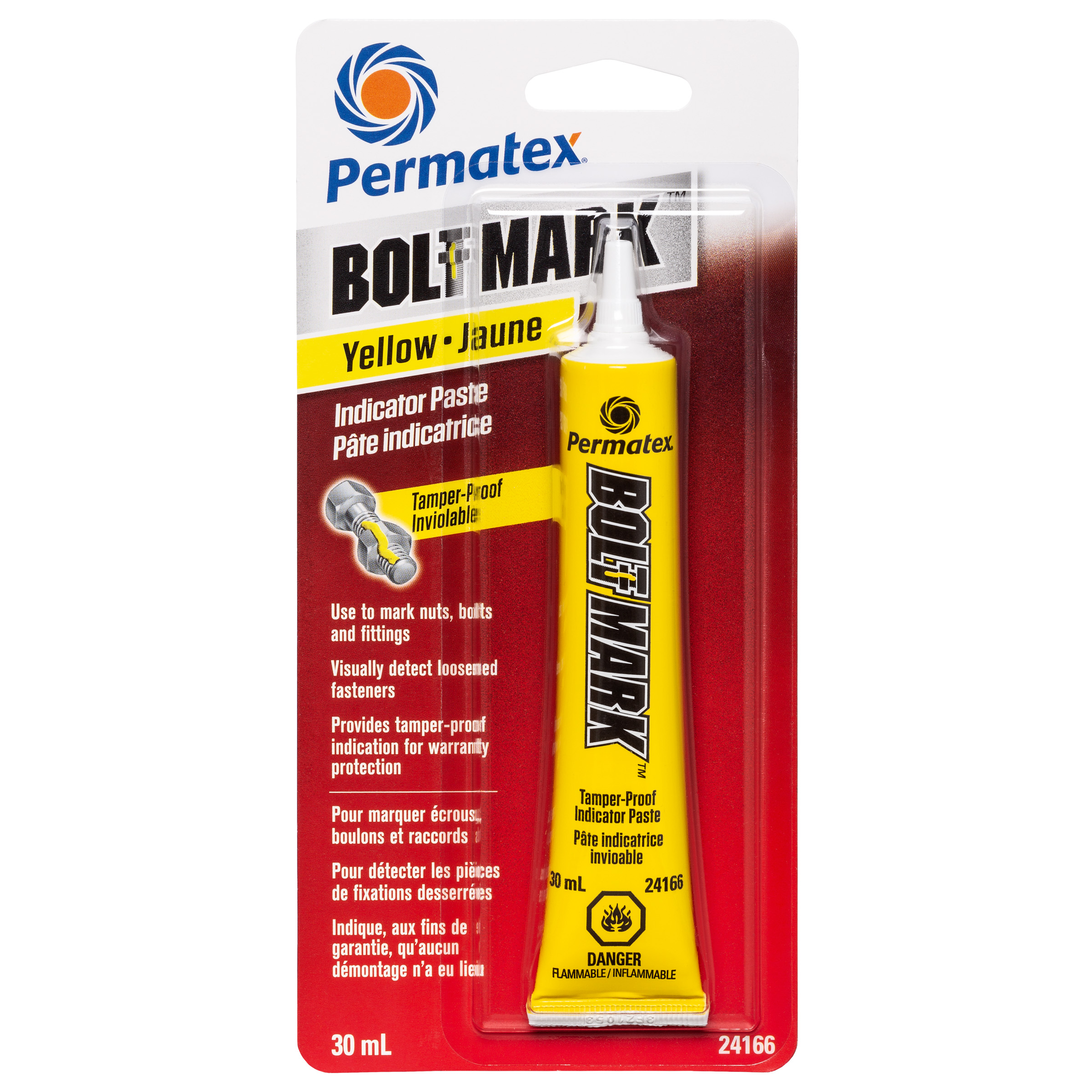Permatex Bolt Mark Yellow Indicator Paste - 30ml