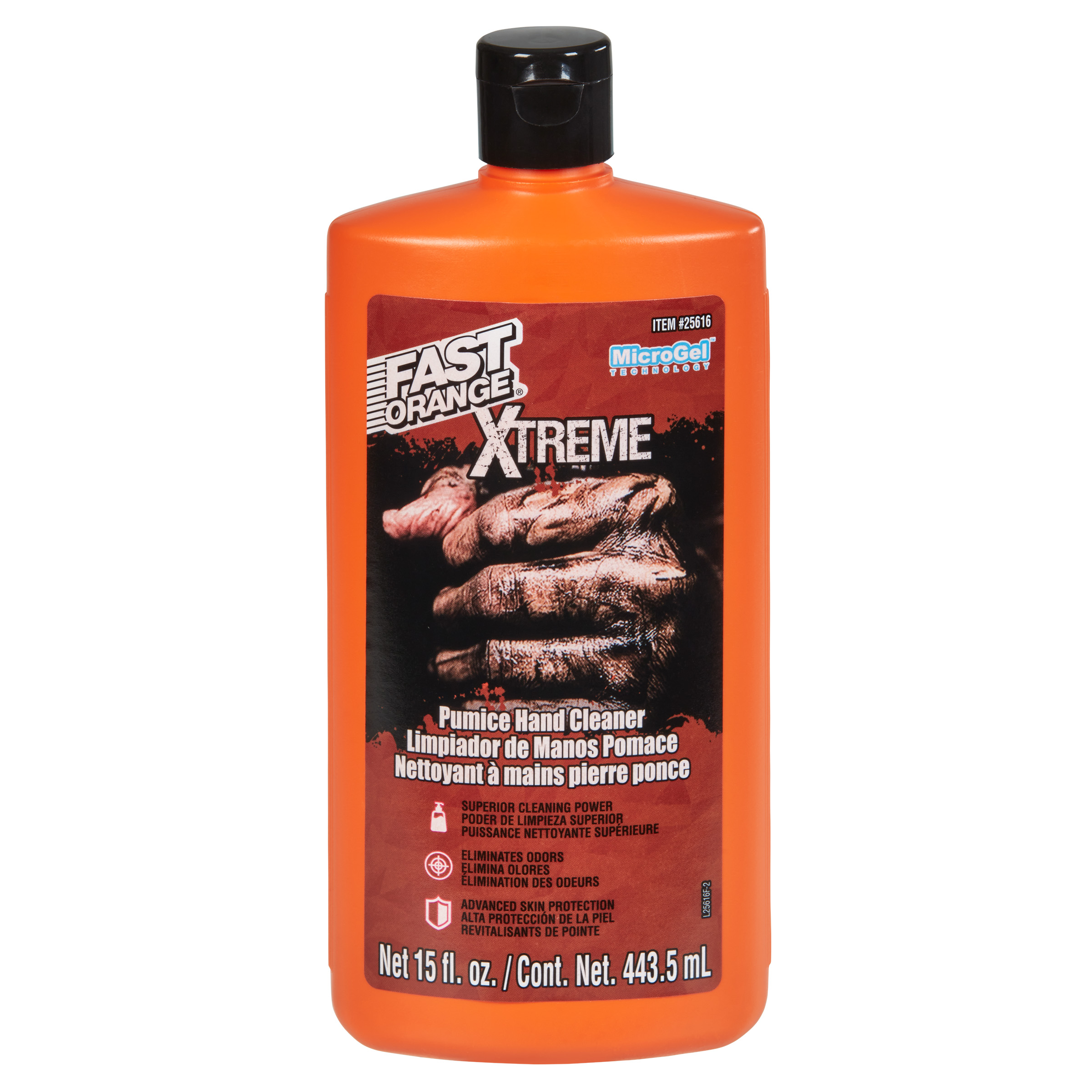 Fast Orange® Xtreme Pumice Hand Cleaner - 443ml