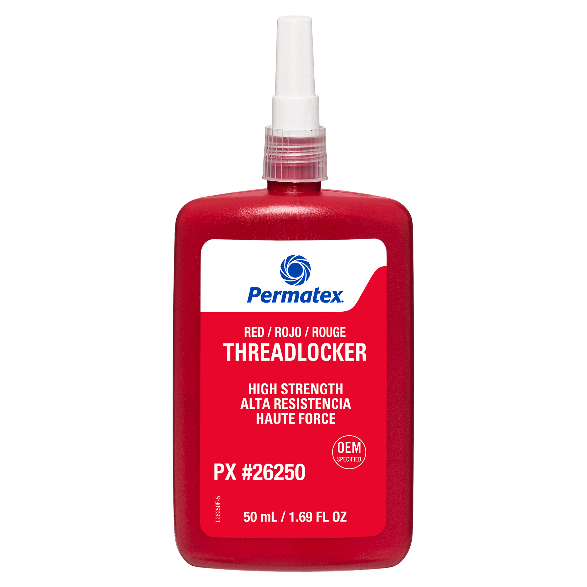 Permatex Red High Strength 262 Threadlocker - 50ml Bottle