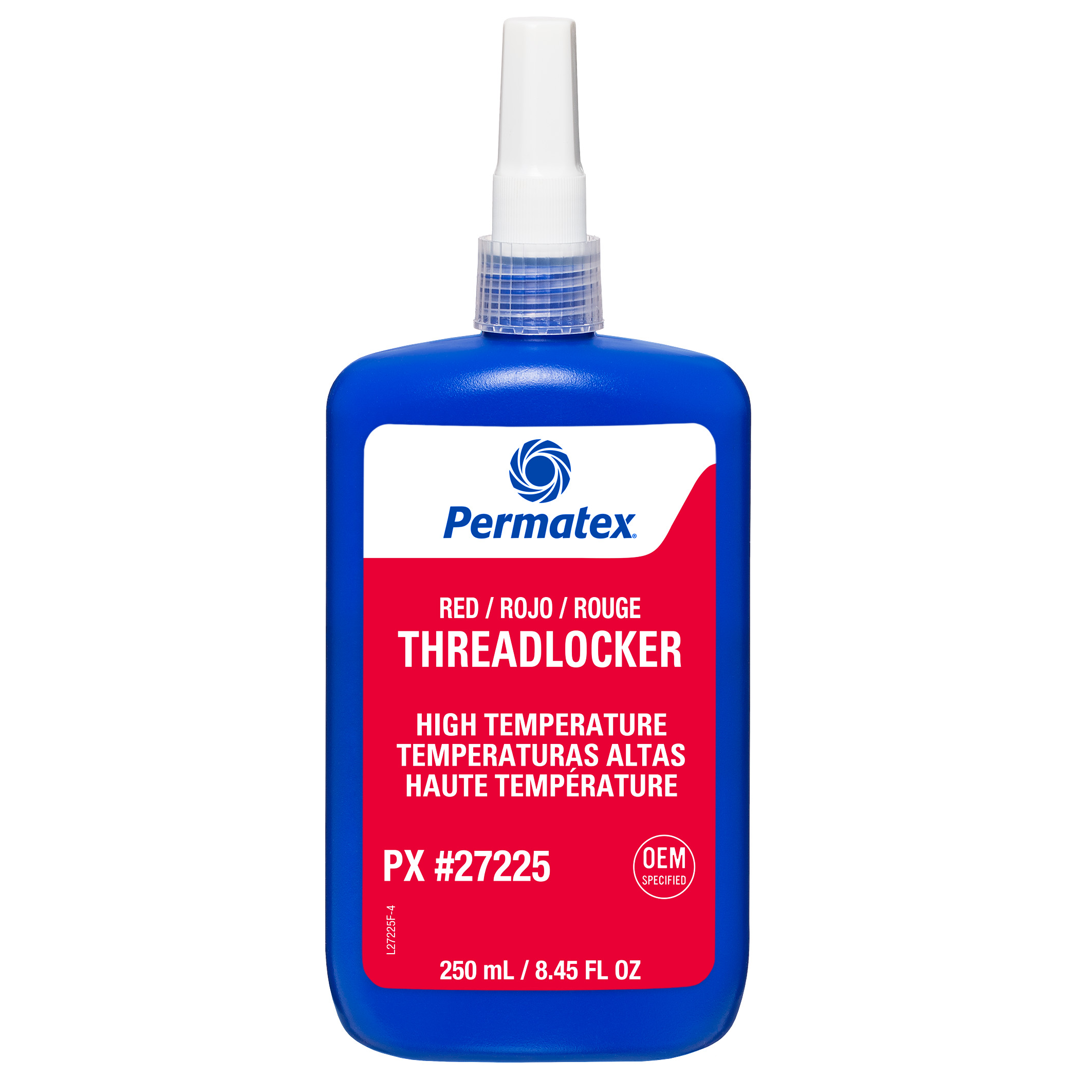 Permatex Red High Temperature 272 Threadlocker - 250ml Bottle