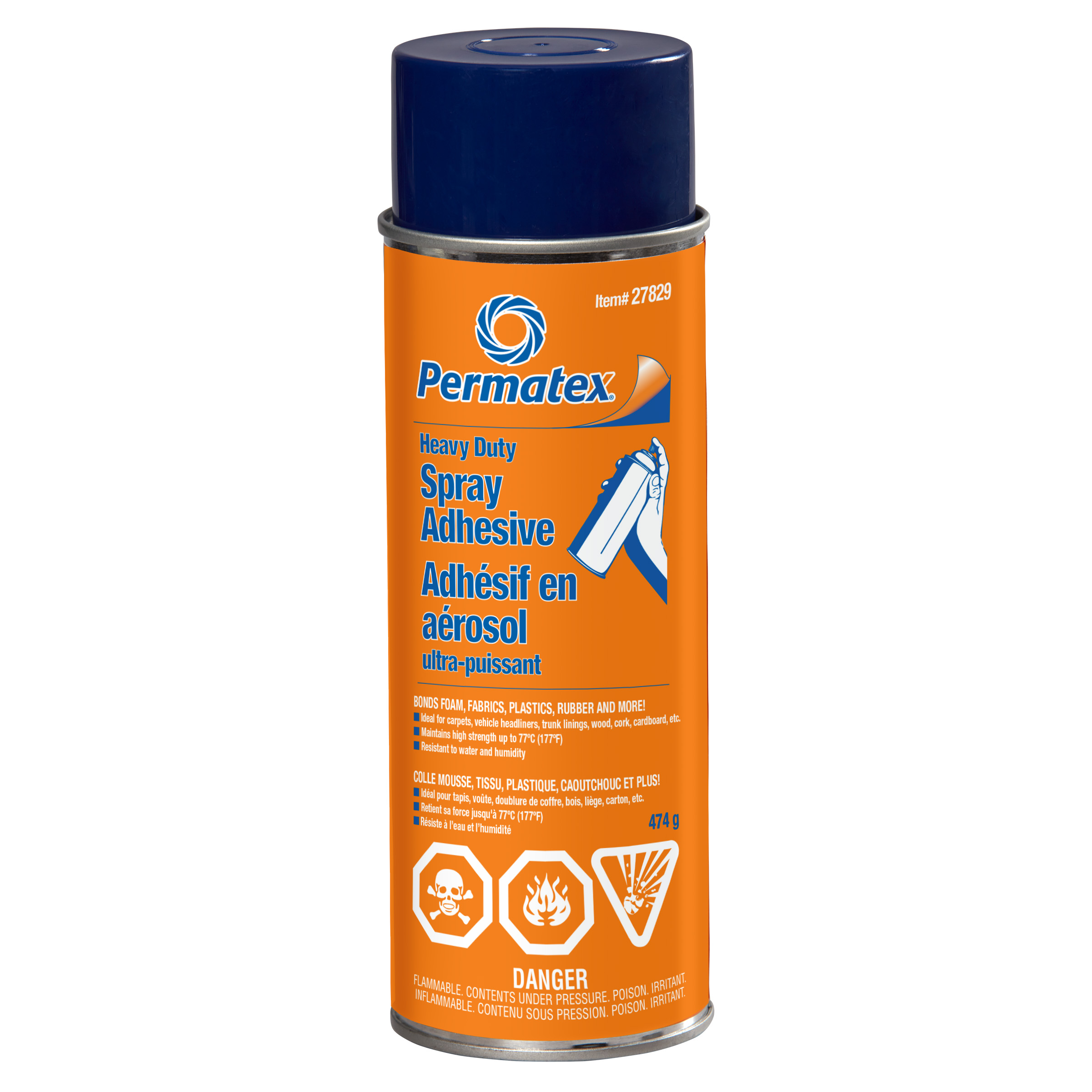 Adhésif en aérosol robuste Permatex, 474g en aérosol