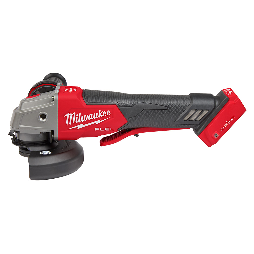 M18 FUEL™ 4-1/2" / 5" Braking Grinder with ONE-KEY™ Paddle Switch, No Lock - Bare Tool