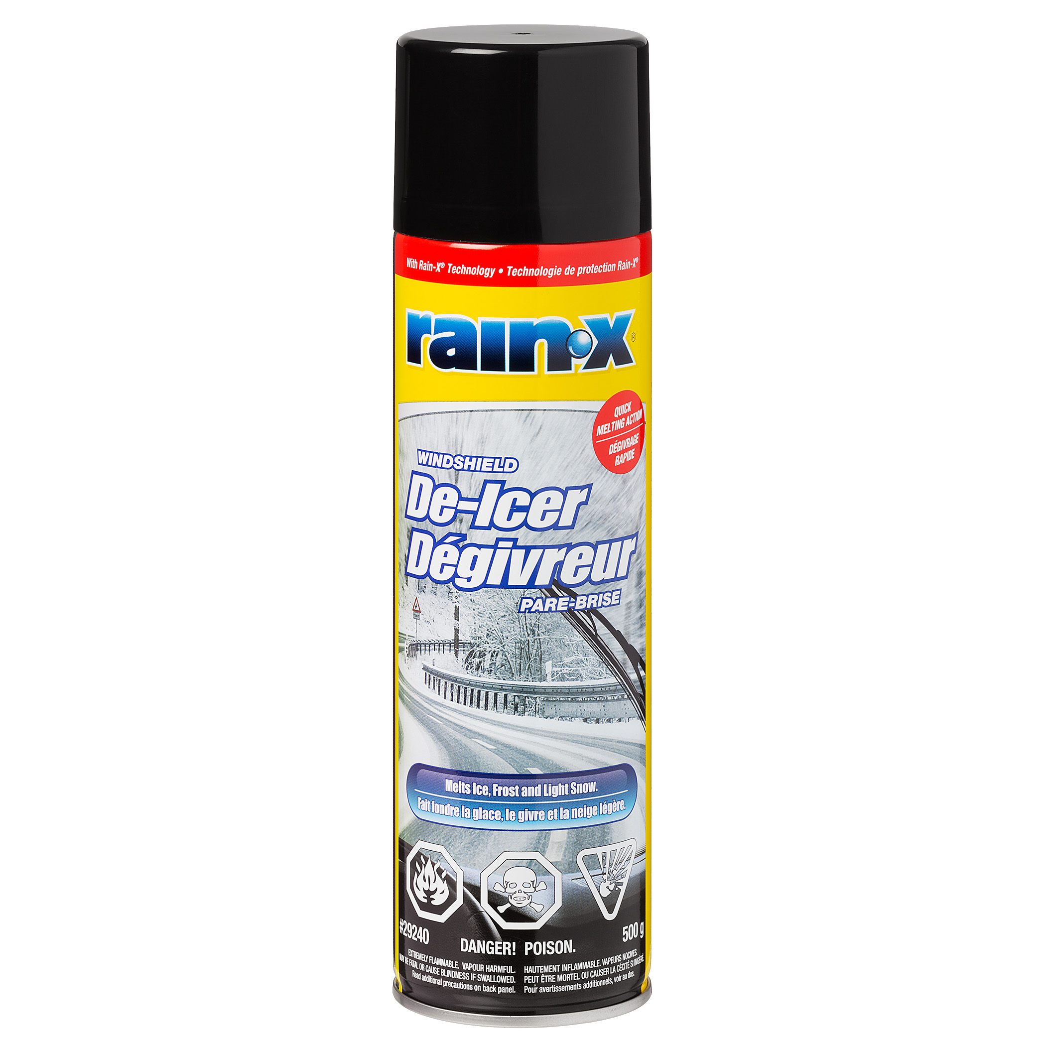 Rain-X® Windshield De-Icer - 500g Aerosol
