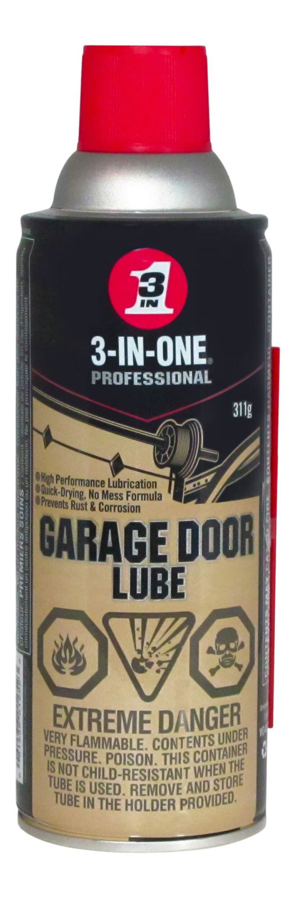 01252 - 3-IN-ONE PROFESSIONAL - 311G GARAGE DOOR LUBE