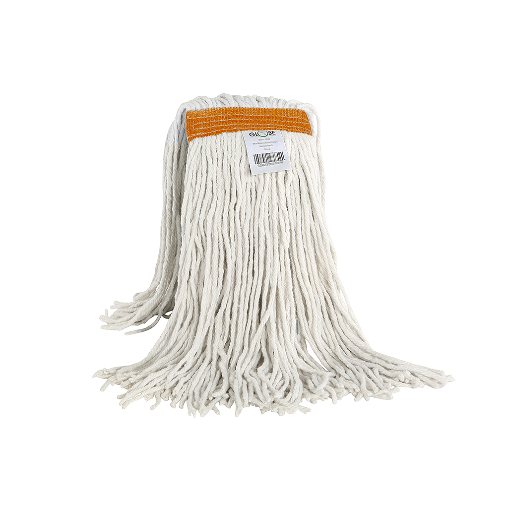 Cot-Pro® Cotton Narrow Band Wet Cut End Mop - 20 Oz / White