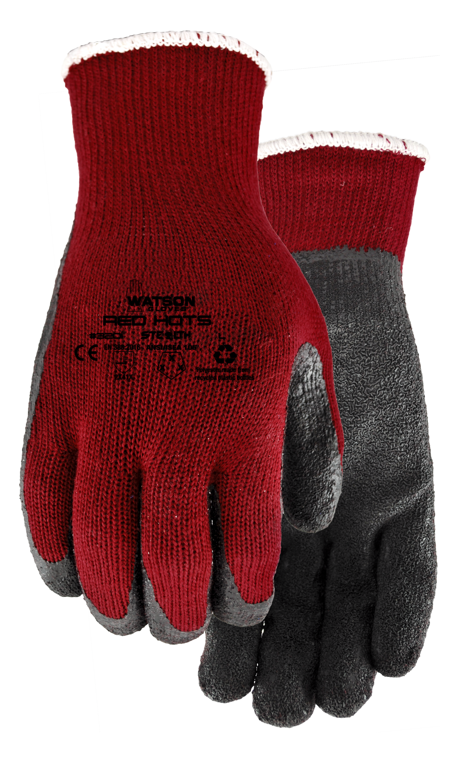 Red Hot 10Gg Acrylic Winter Lined Sandy Foam Latex Palm - XL