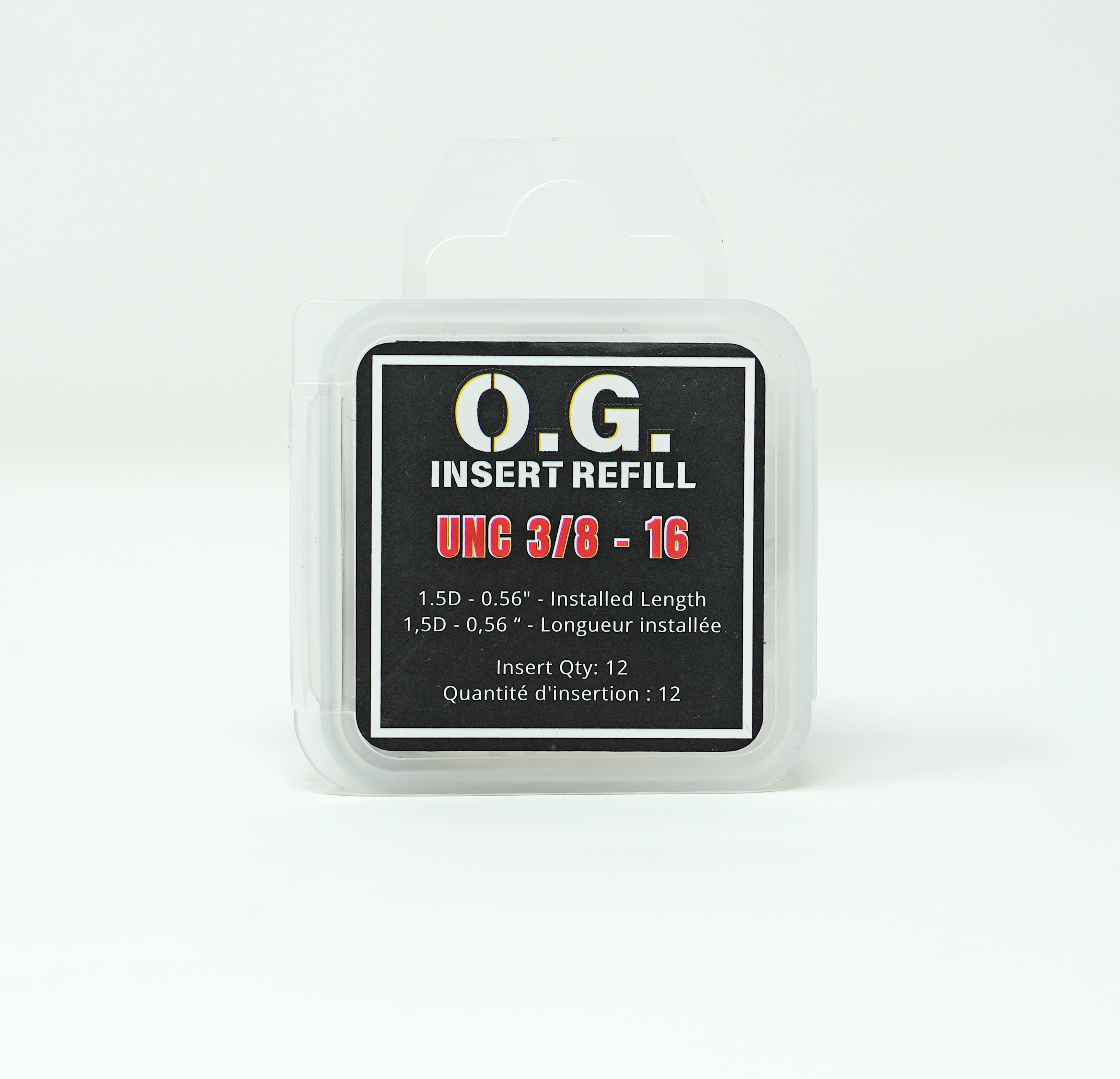 UNC 3/8-16 O.G Thread Repair Insert Refill
