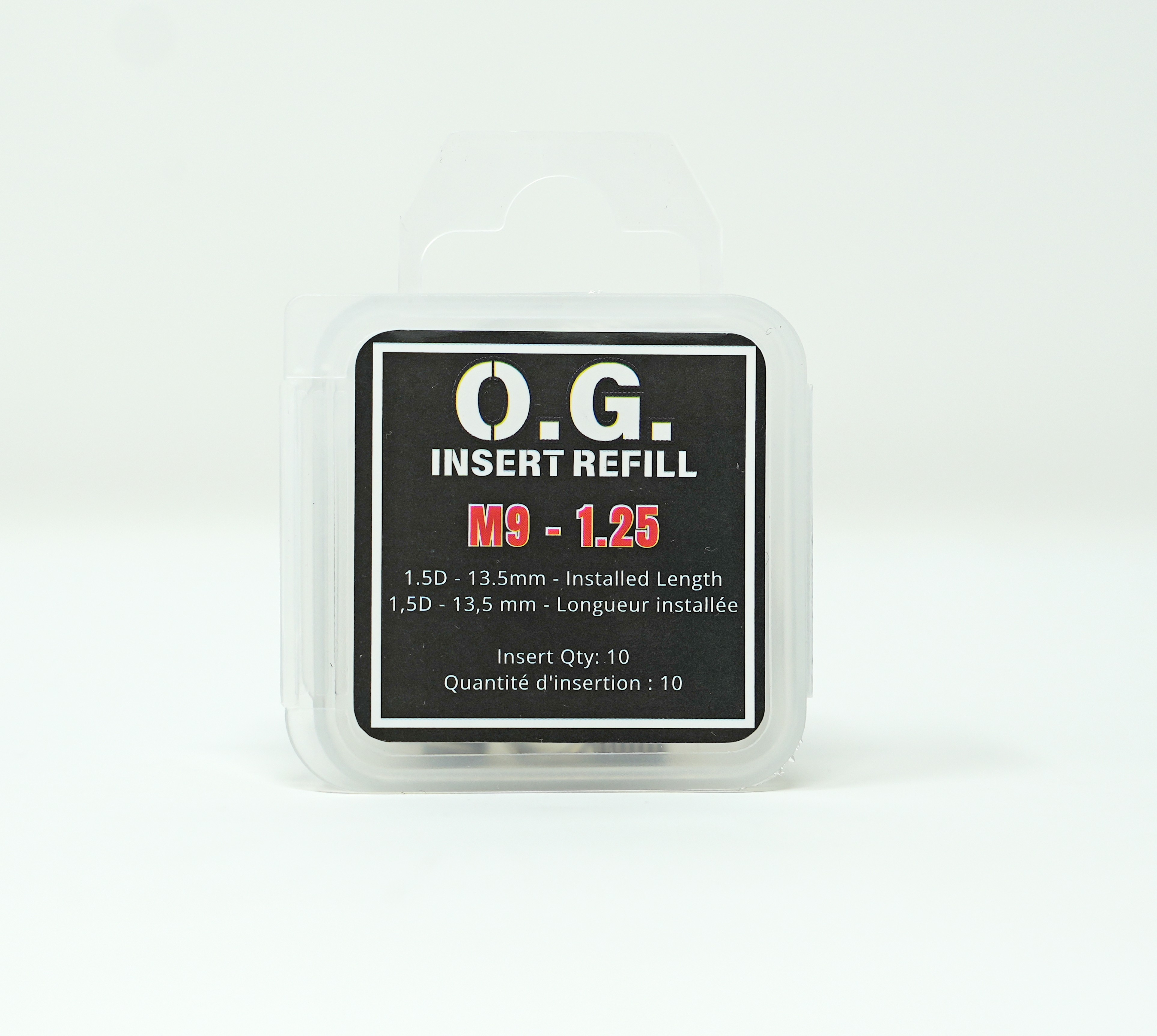 M9-1.25 O.G Thread Repair Insert Refill