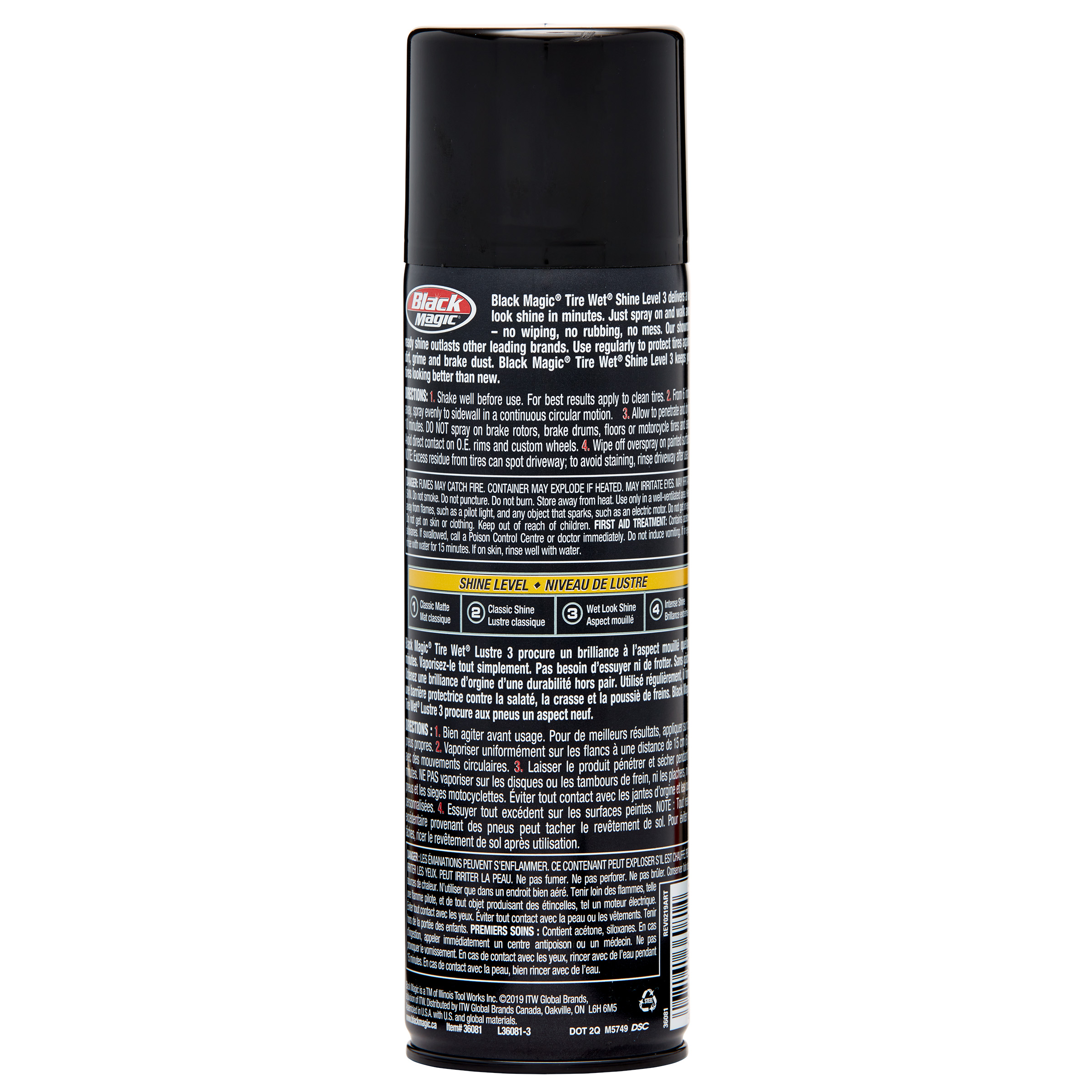 Black Magic® Tire Wet Shine Level 3 - 425 g