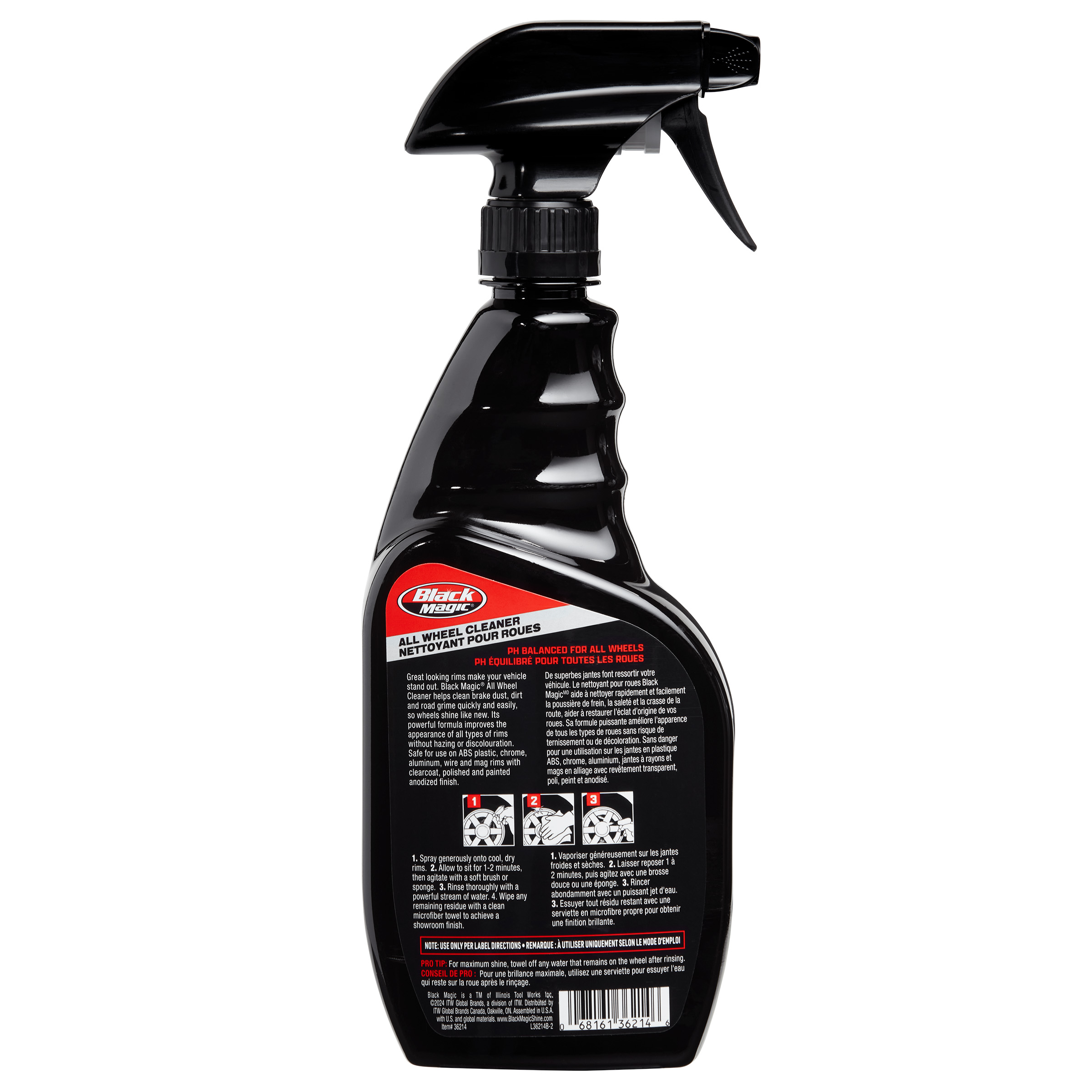 Black Magic® No Scrub Wheel Cleaner - 680 ml