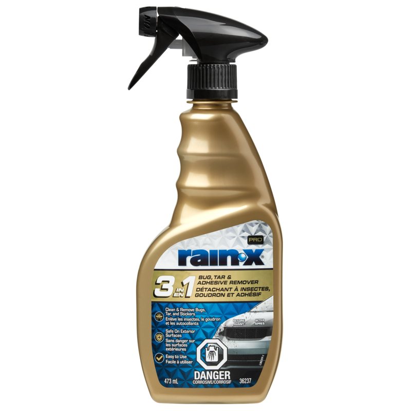 Rain-X® 3-In-1 Bug Tar Adhesive Remover - 473ml Bottle