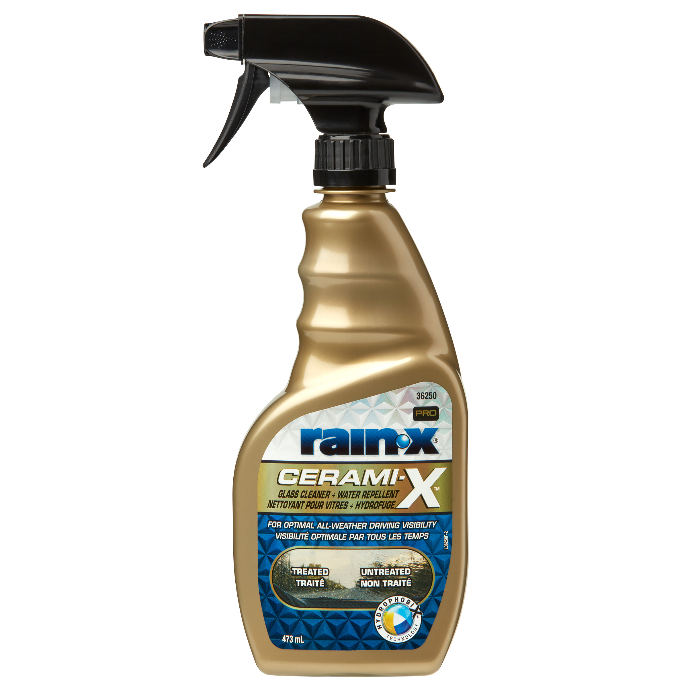 Rain-X® Pro Cerami-X Glass Cleaner With Water Repellent - 473ml