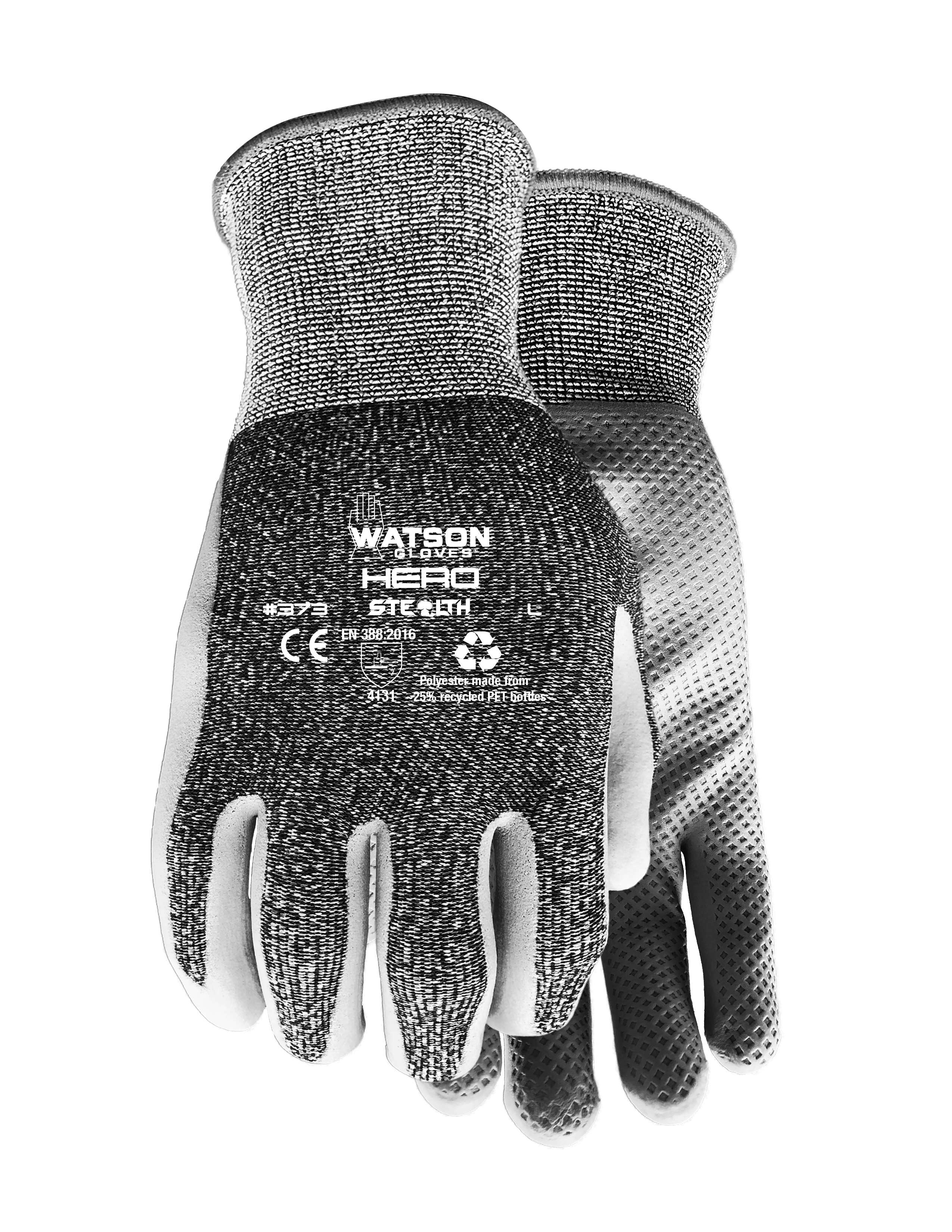 Gants STEALTH™ Hero WasteNot™ Seamless Knit Reclaim™ recouverts de mousse nitrile - M