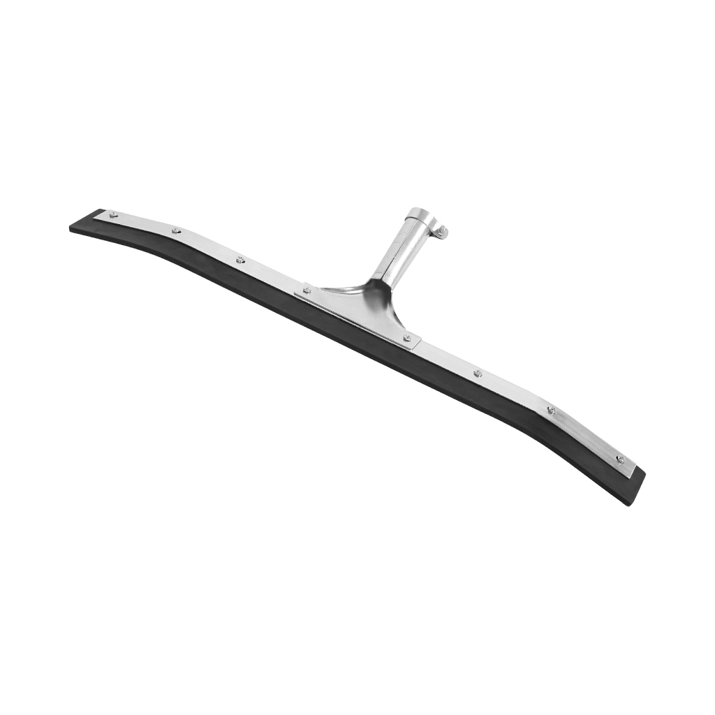 Curved Squeegee - 24"L / Black/ Silver