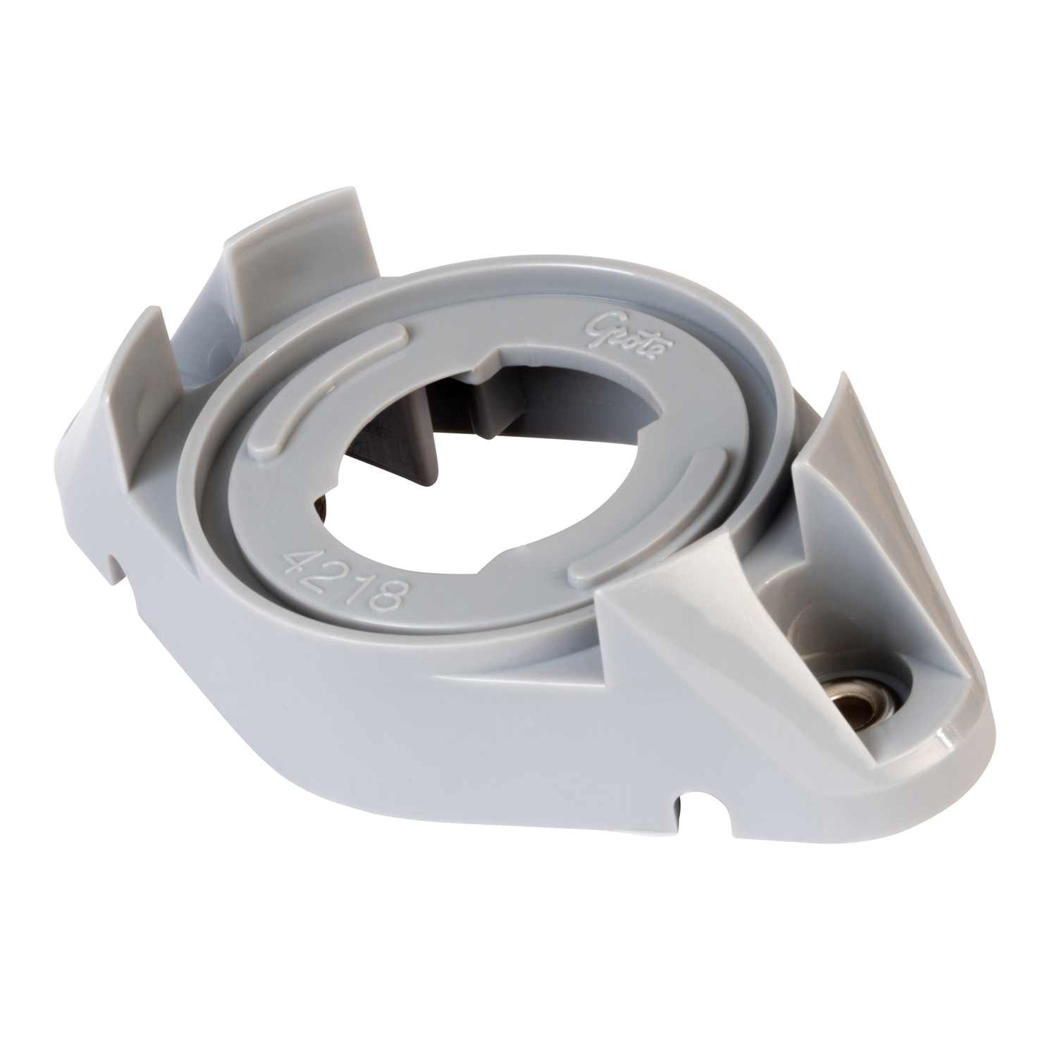 Support, gris, support de montage en plastique pour lampes de 2 pouces et 2 pouces avec œillets