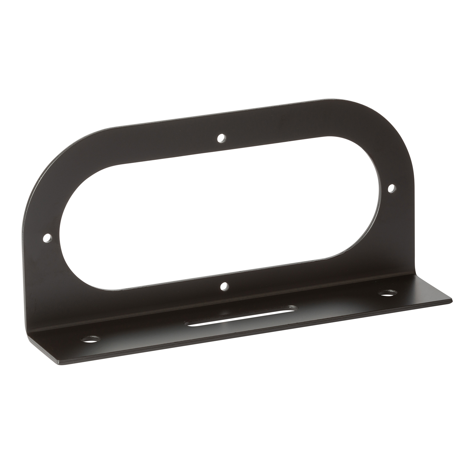 Bracket, Black Enamel, Oval Lamp Mount
