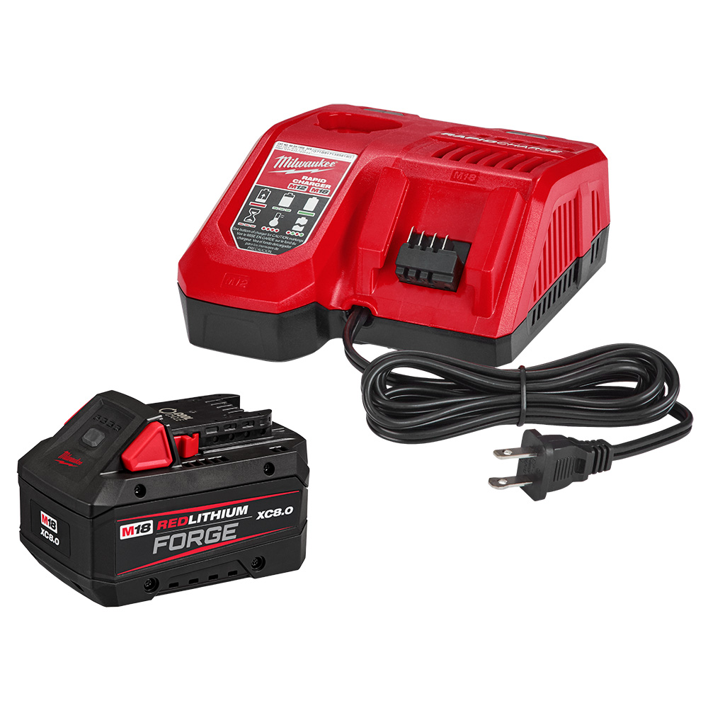 Kit de démarrage M18™ REDLITHIUM™ FORGE™ XC8.0
