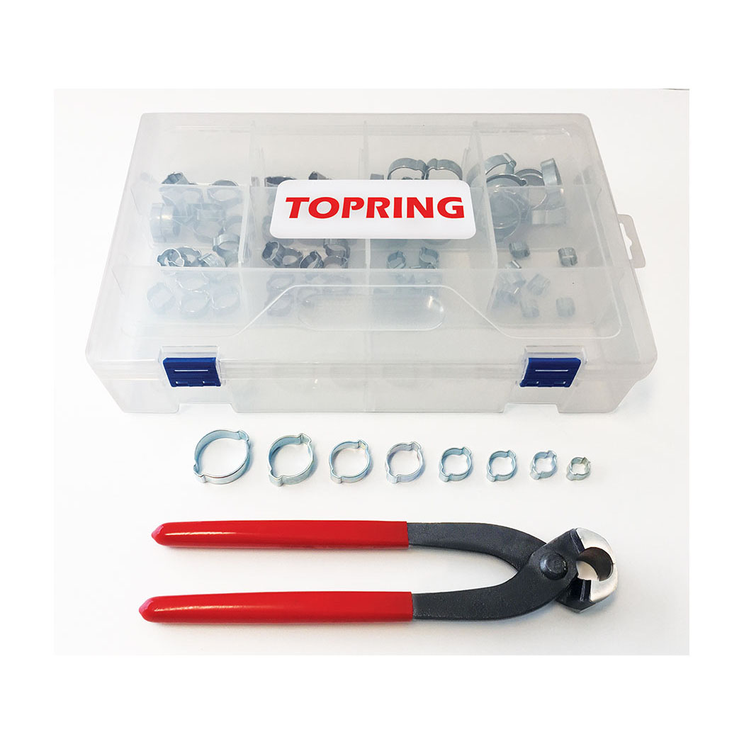 Kit For Double Ear Hose Clamps