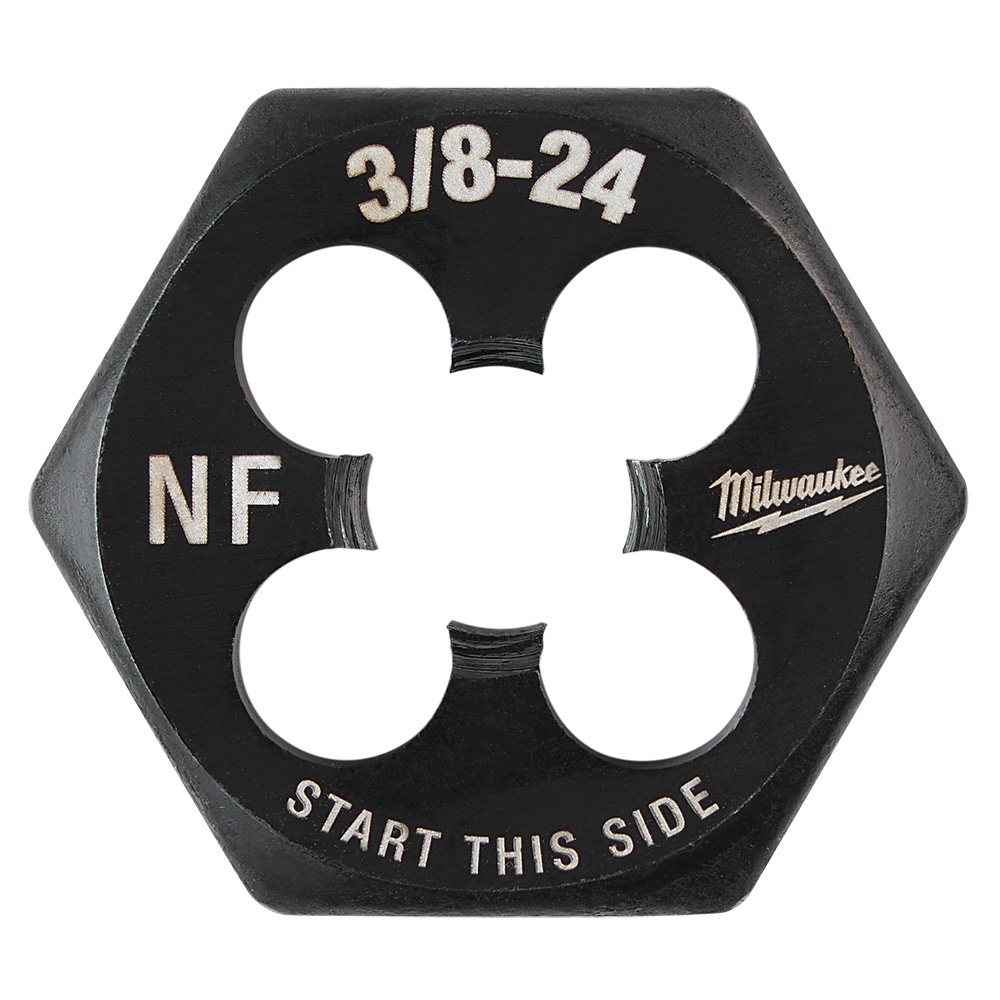 3/8"-24 NF 1-Inch Hex Threading Die