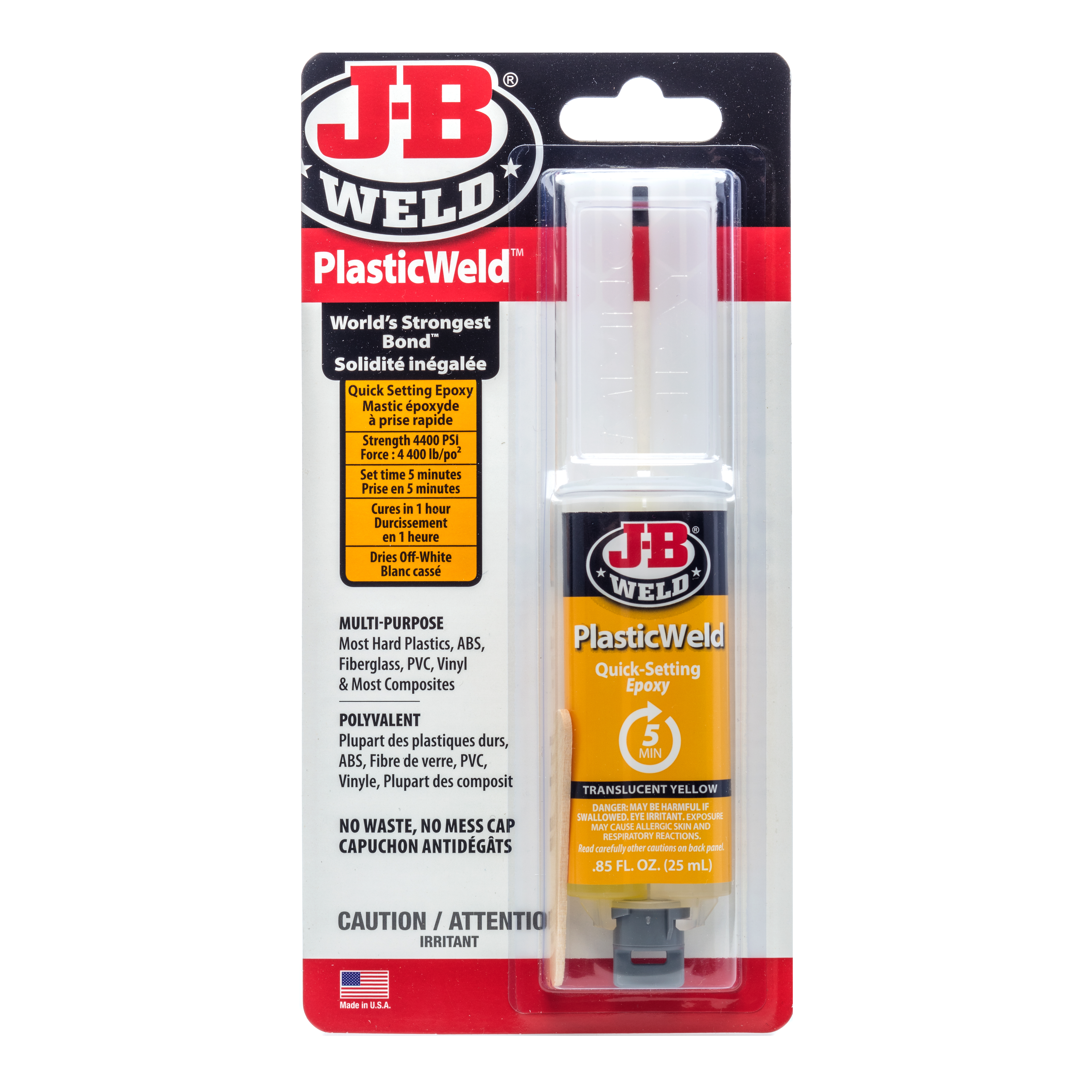 SERINGUE À SOUDER EN PLASTIQUE 25 ML
